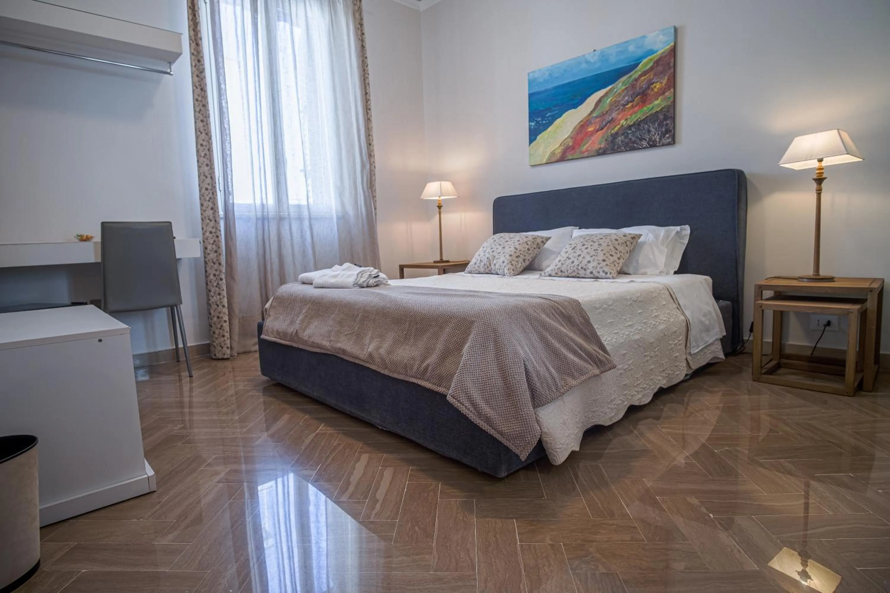 Bed in Le Muse Mondello