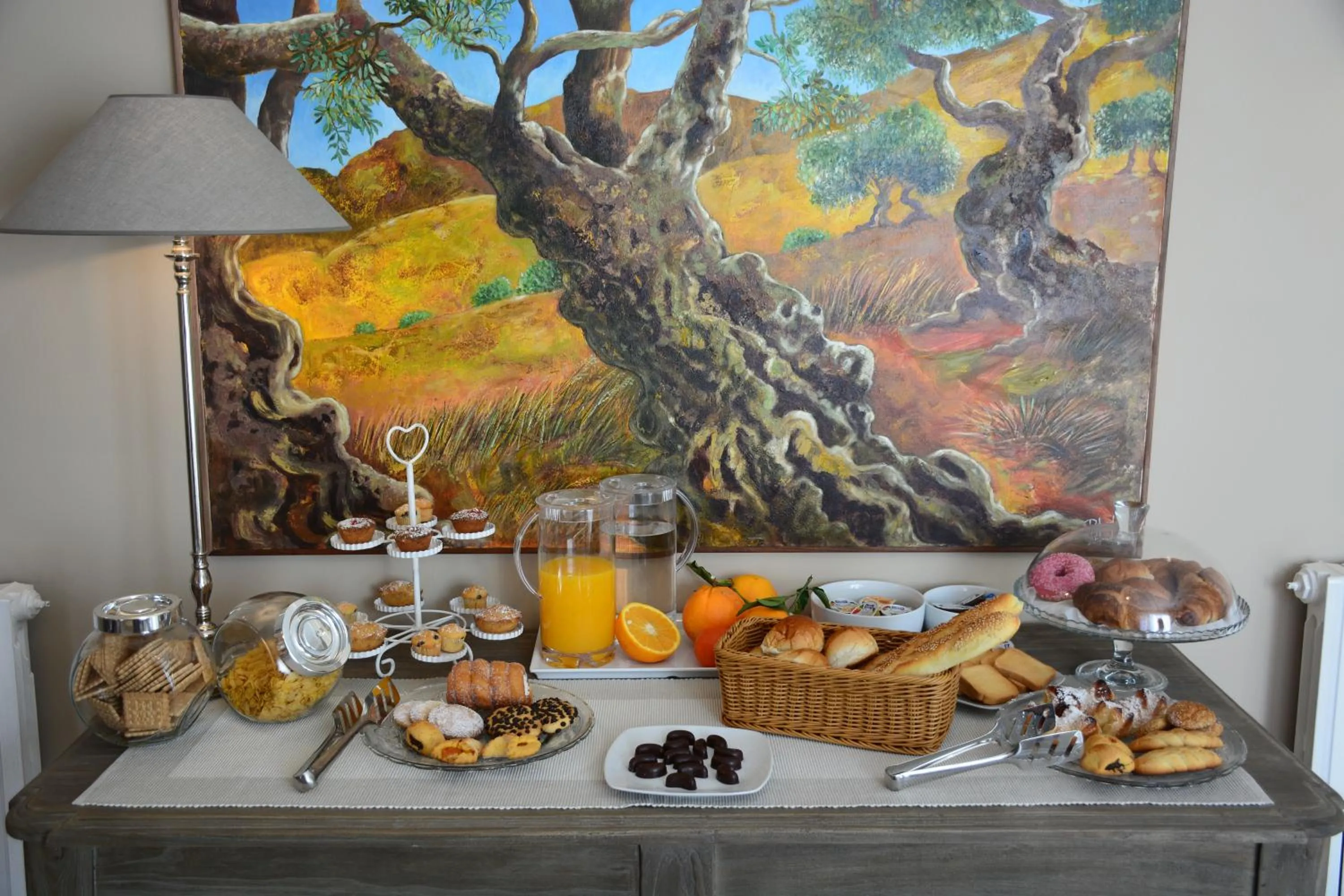 Breakfast in Le Muse Mondello