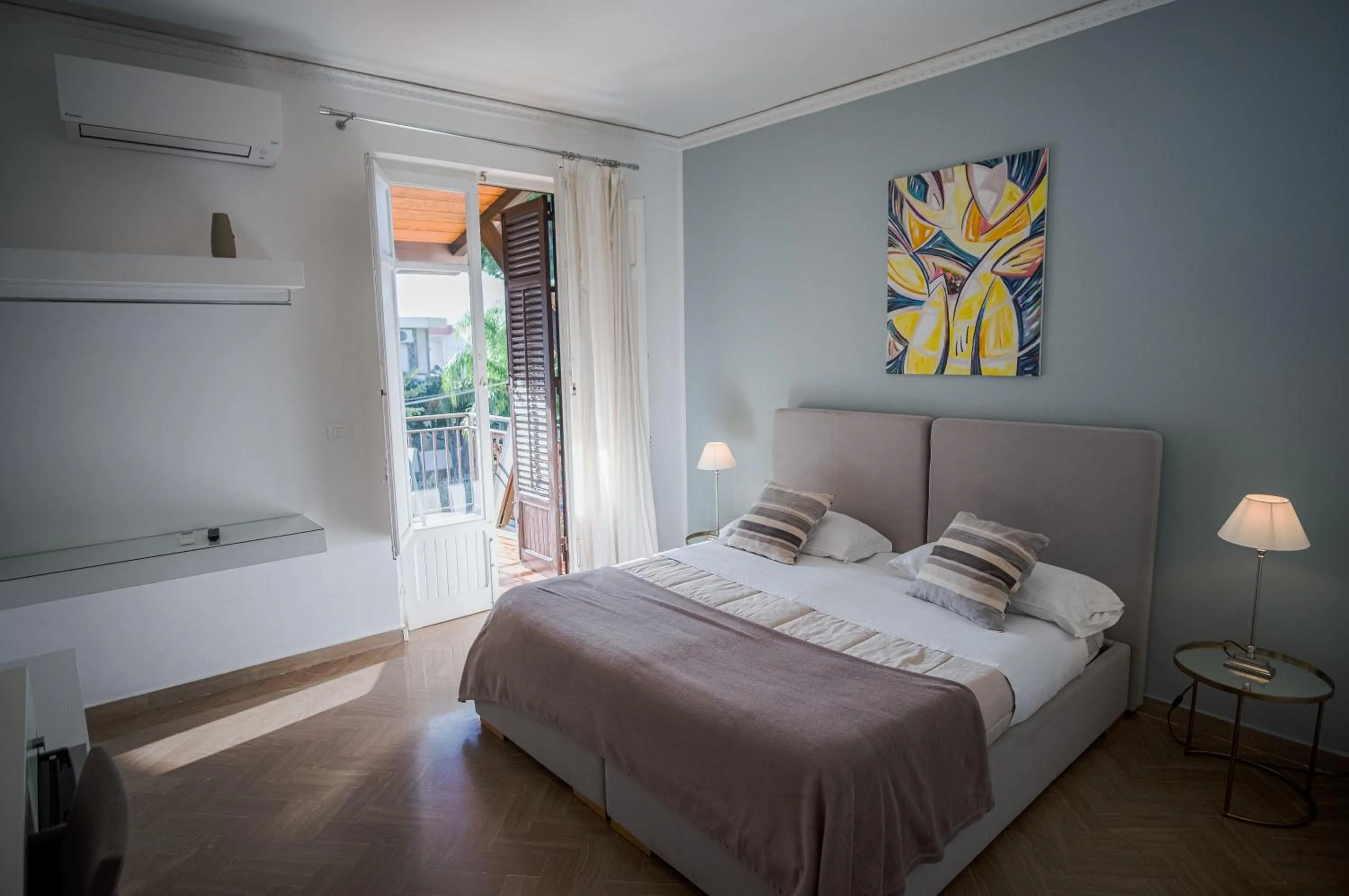 Bed in Le Muse Mondello