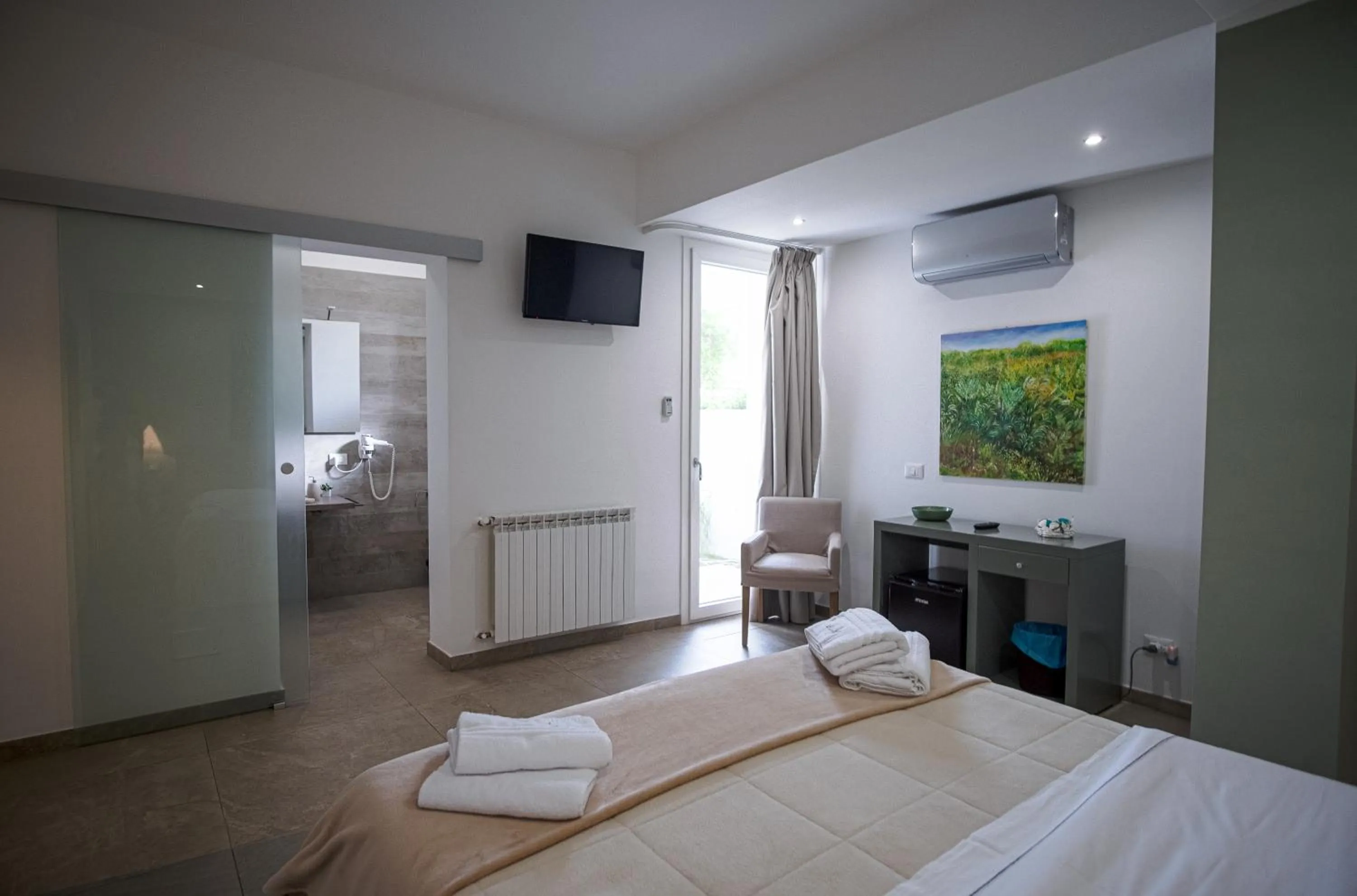 Bed in Le Muse Mondello