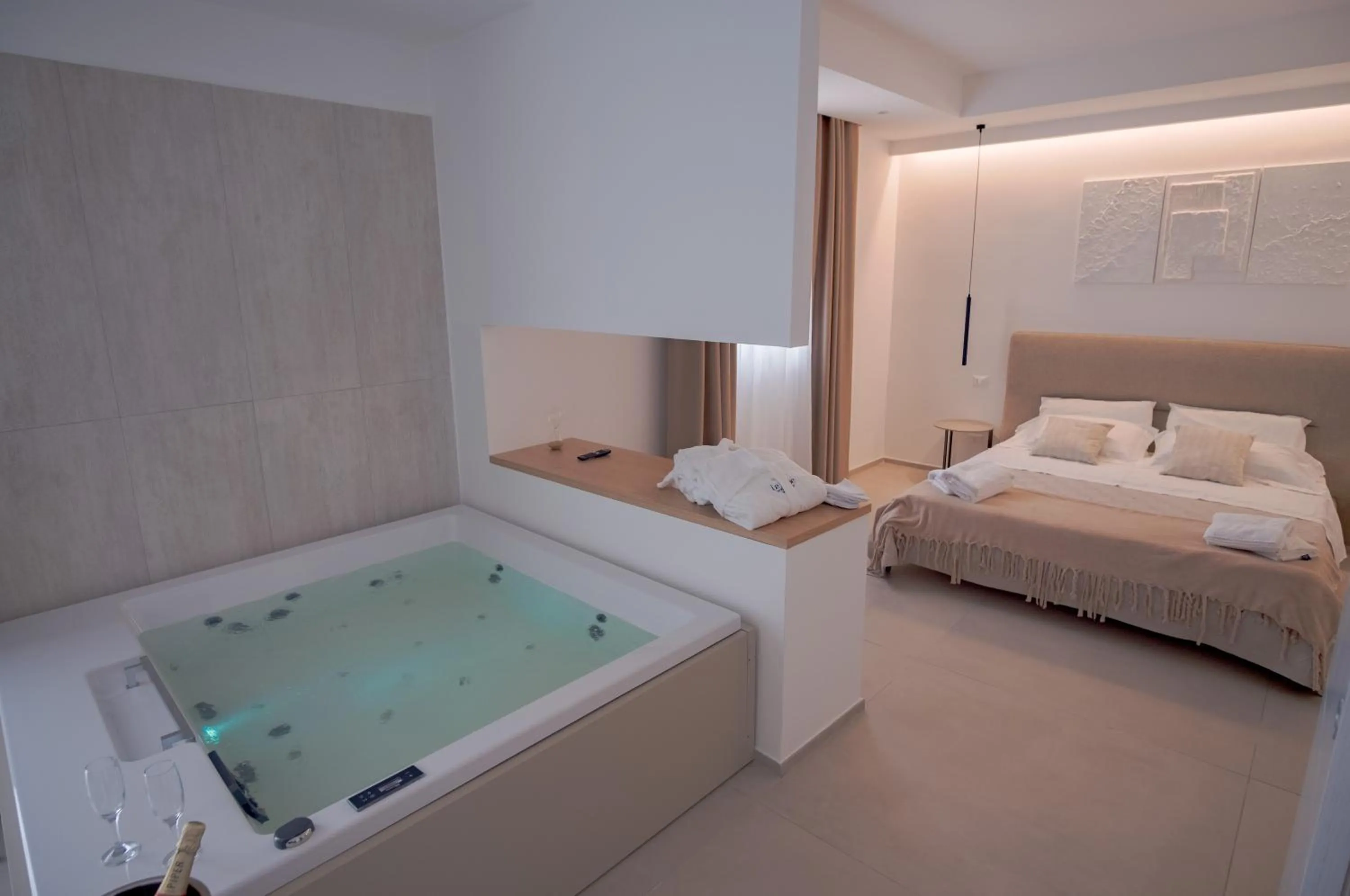 Bed in Le Muse Mondello