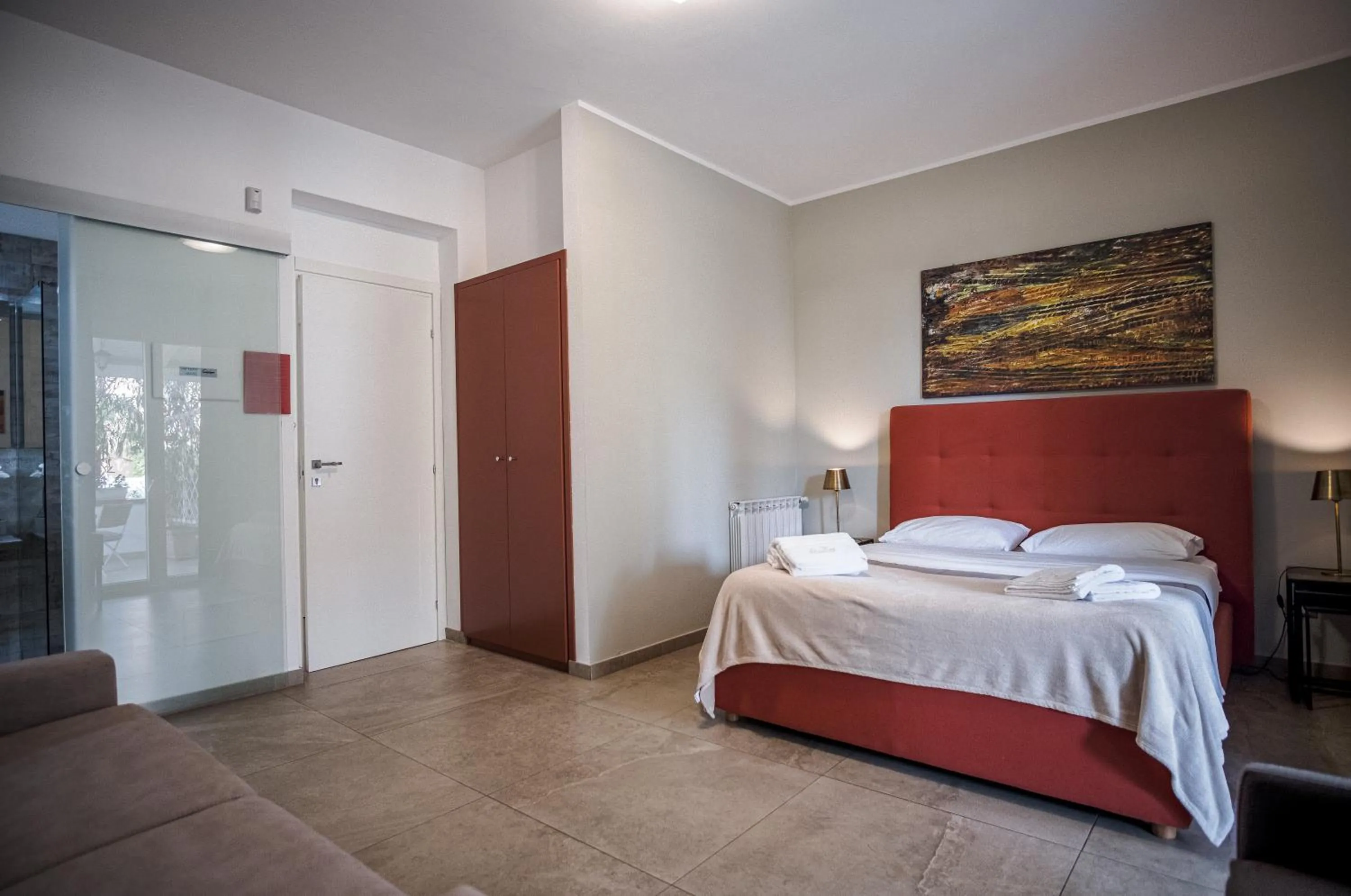 Bed in Le Muse Mondello