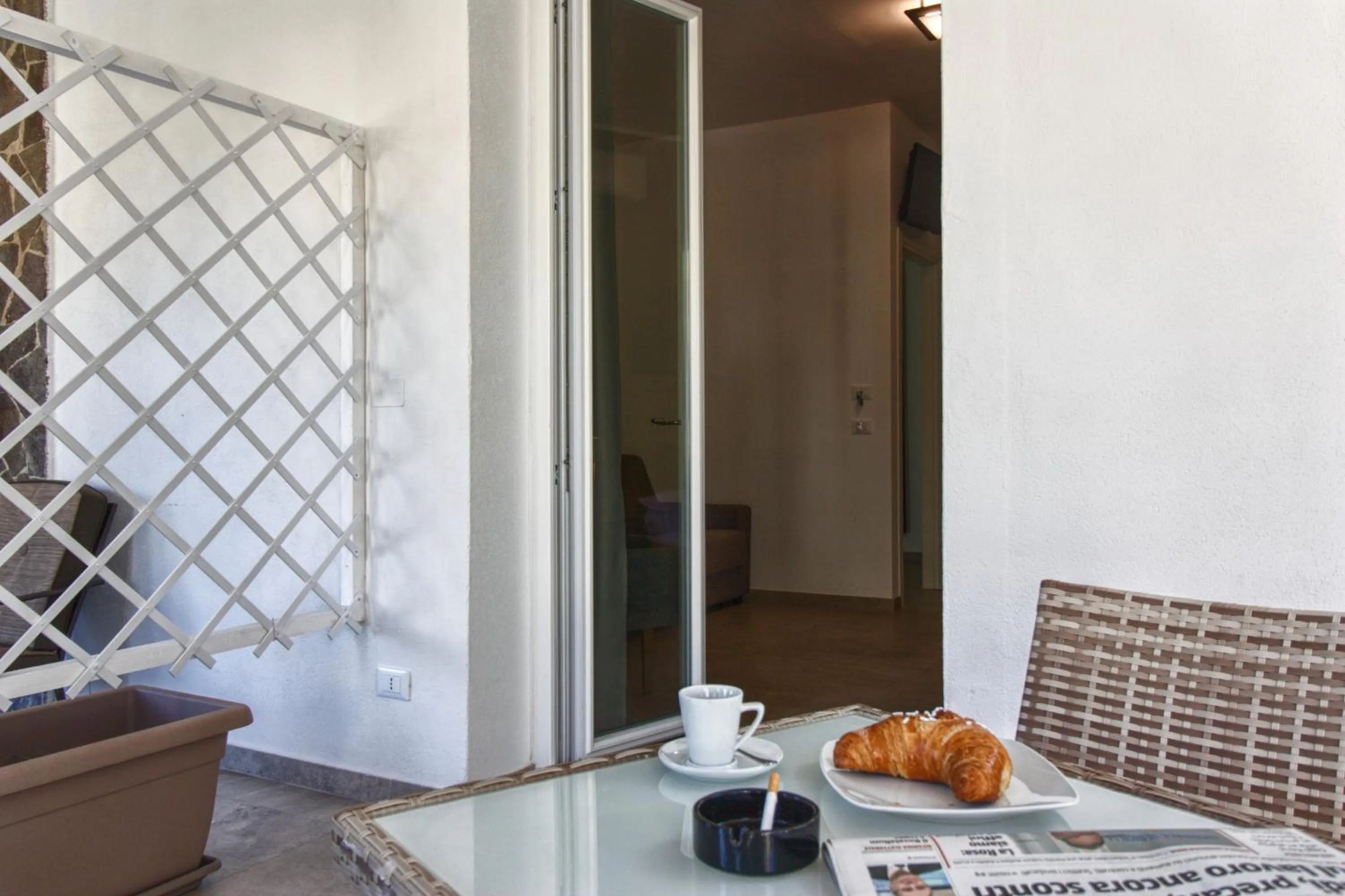 Food and drinks in Le Muse Mondello