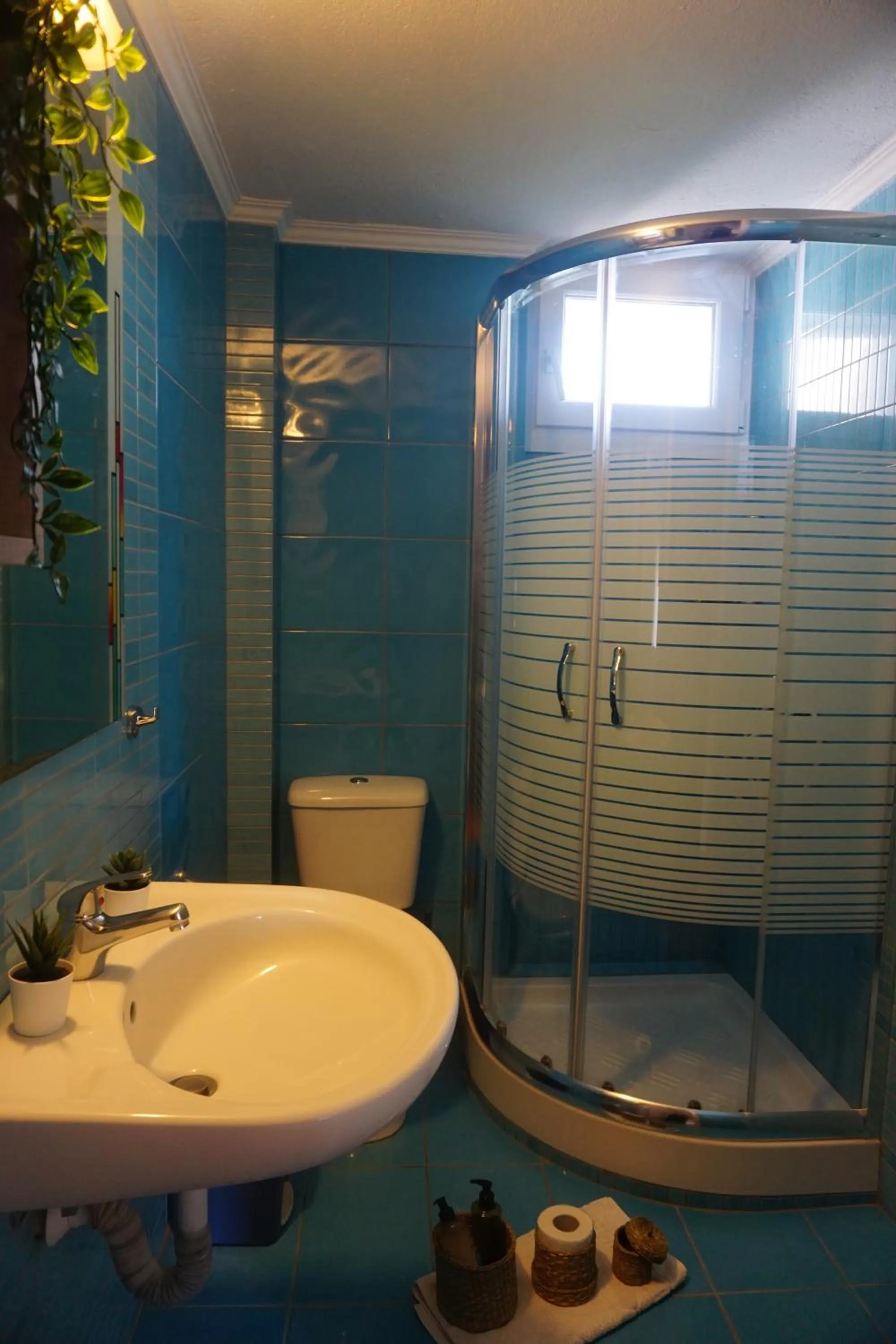 Shower in Villa Orama