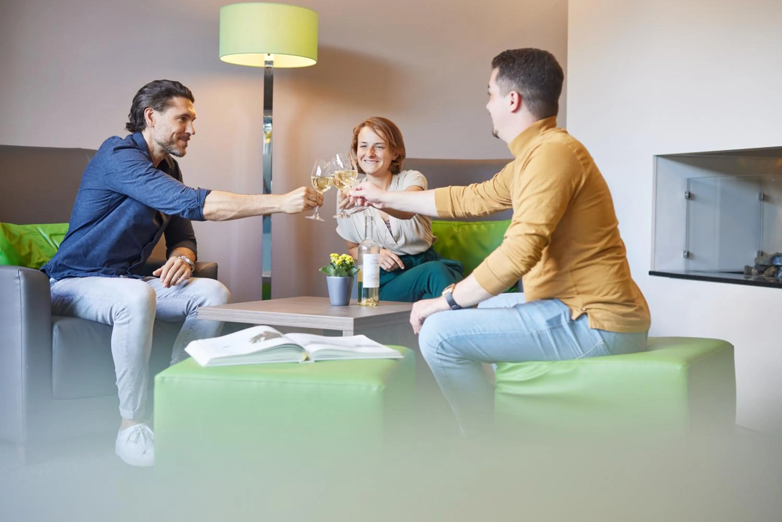 Communal lounge/ TV room in Appartello Smarttime living Hamburg