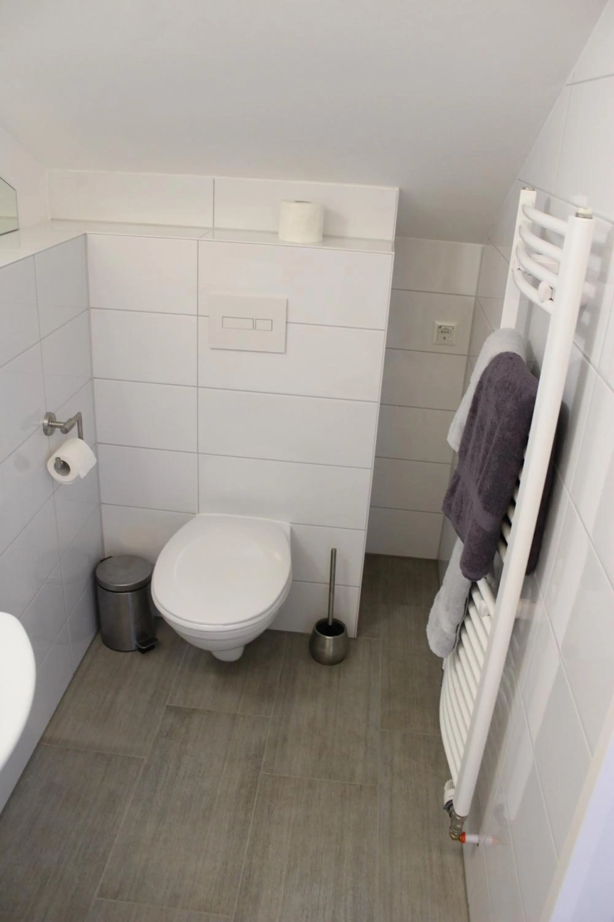 Toilet in Gasthof und Pension zum Löwen