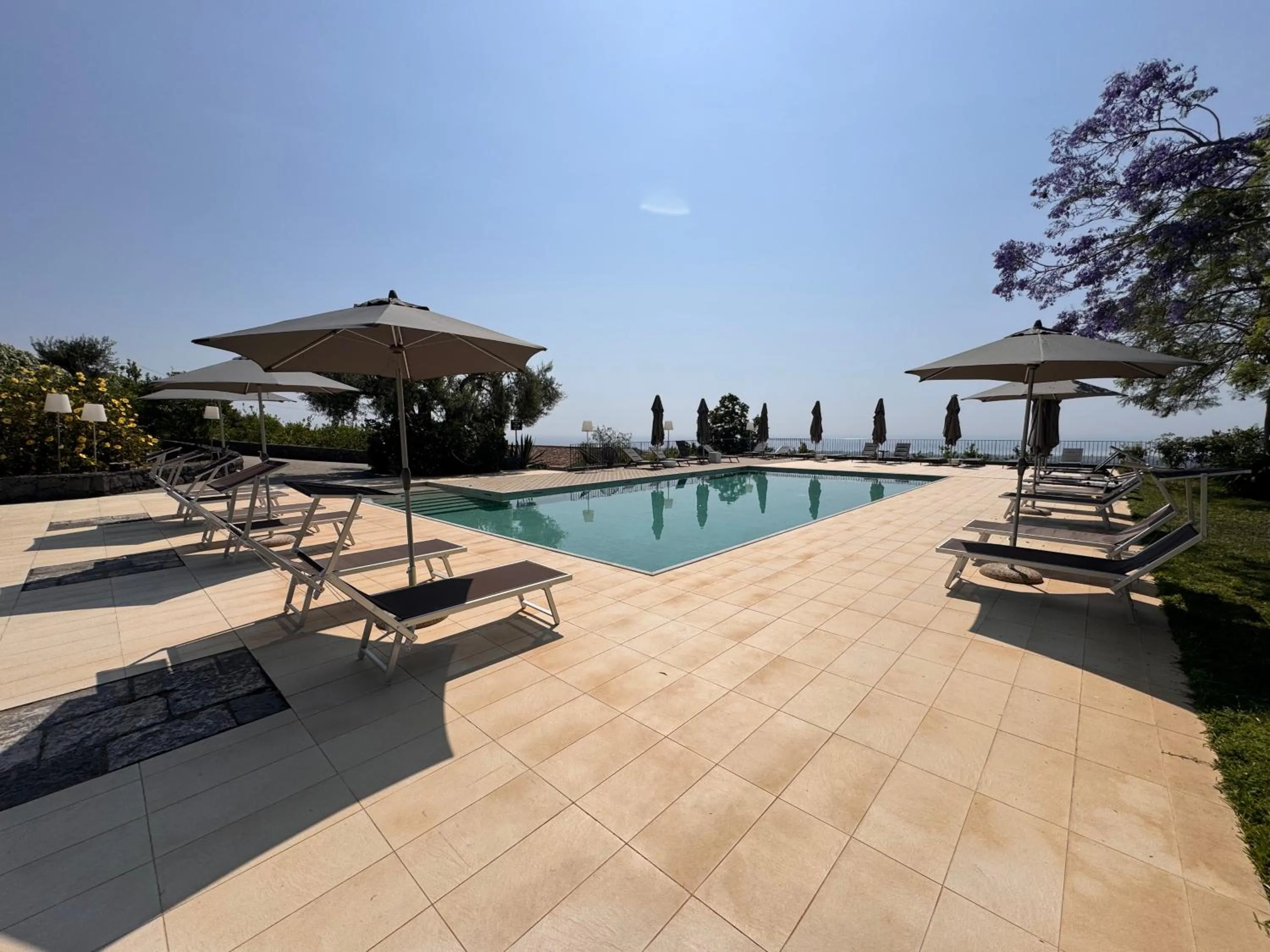 Swimming pool in Talè Restaurant & Suite