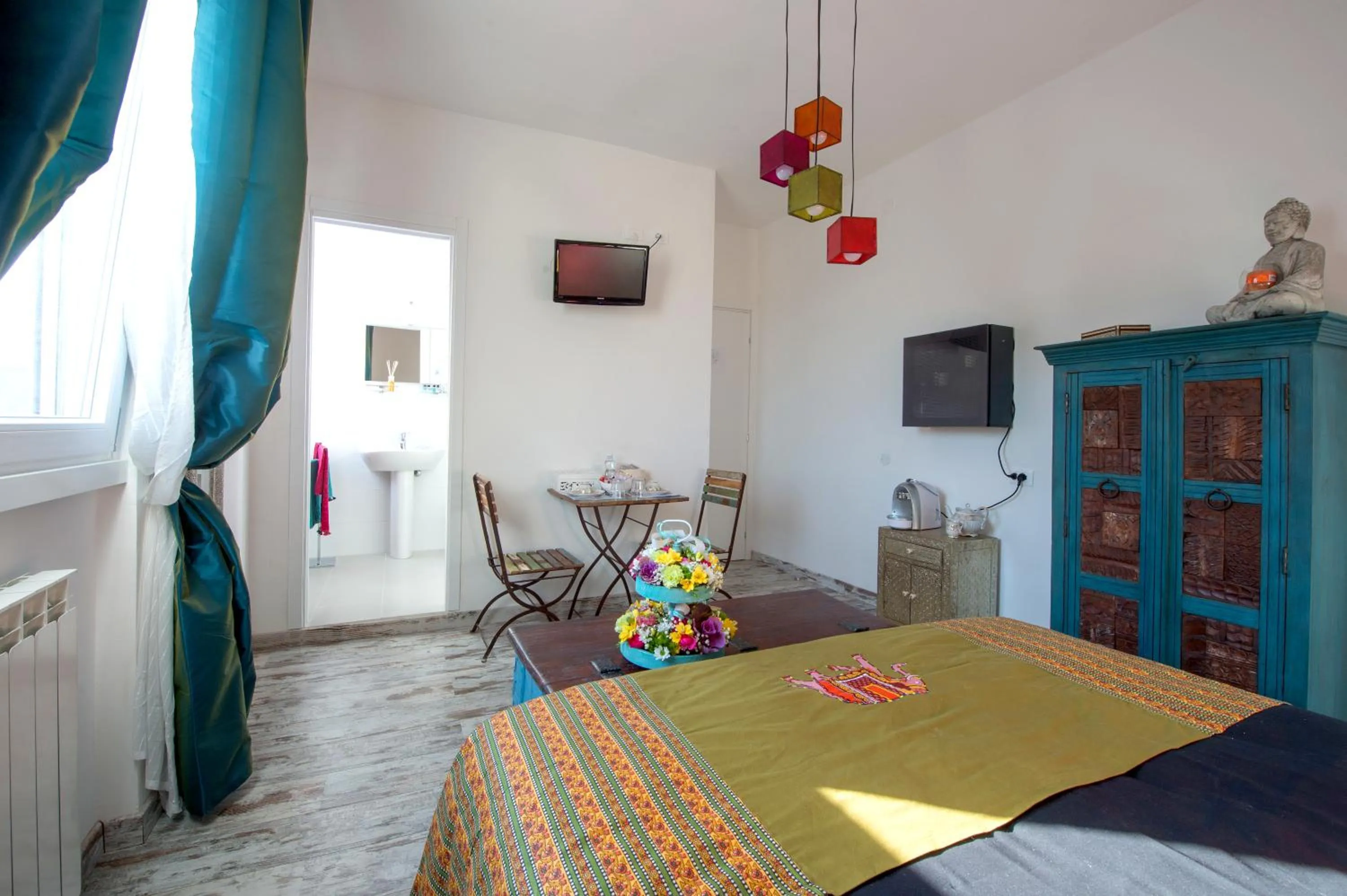 Bed in Letto e Latte Roma Guest House