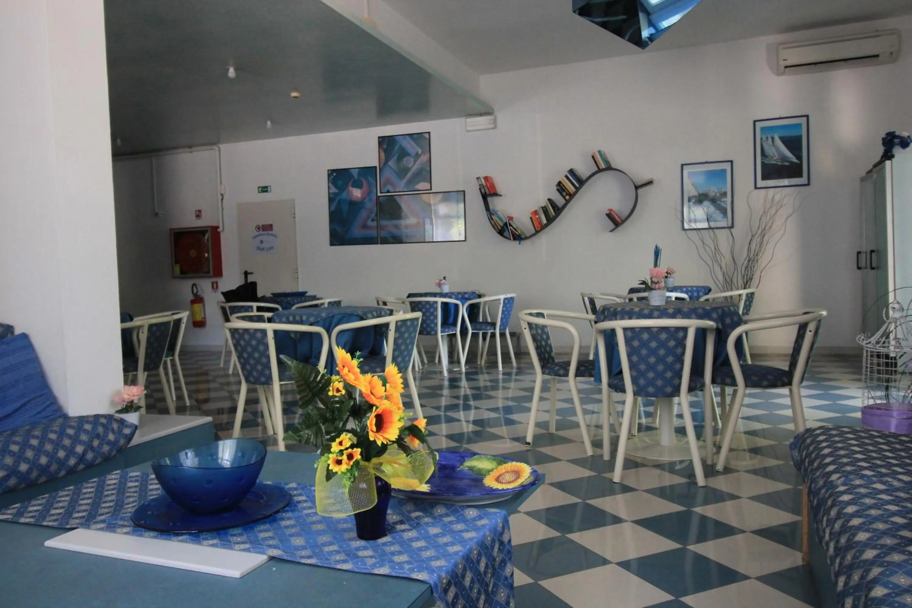 Seating area in Residence BluAdria