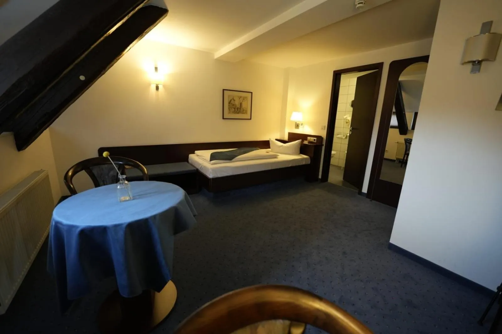 Photo of the whole room, Bed in Hotel Goldener Adler