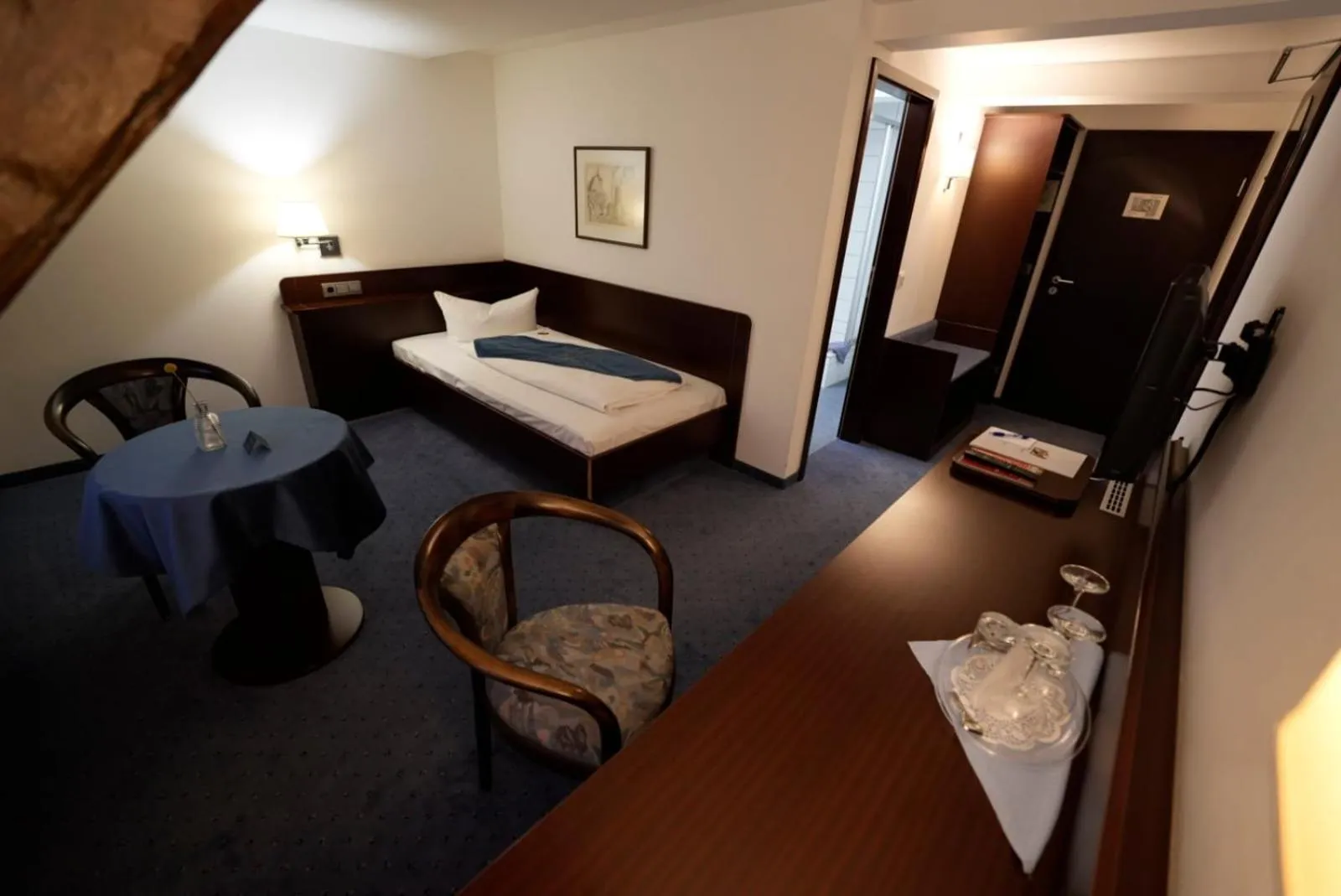 Photo of the whole room, Bed in Hotel Goldener Adler