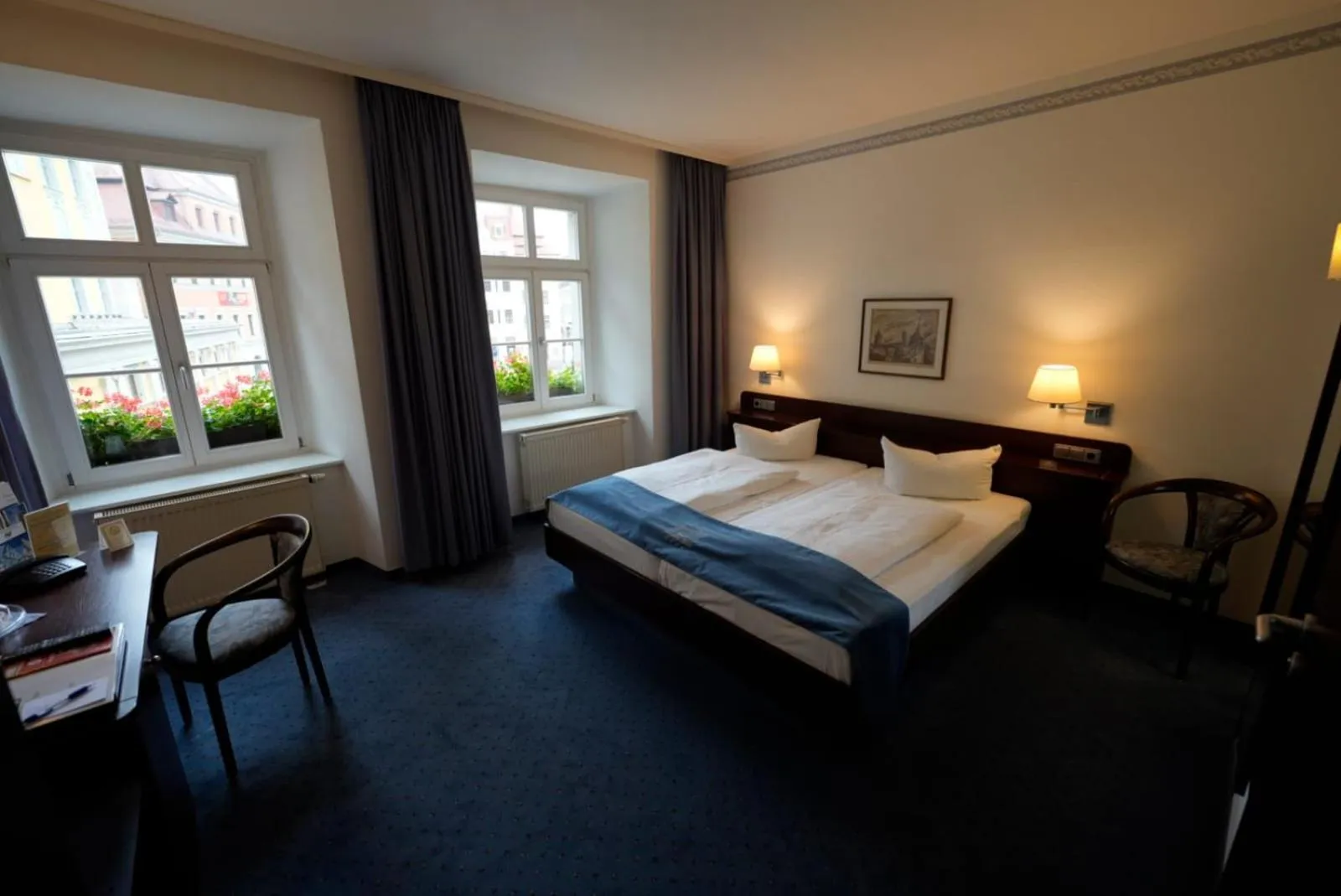 Photo of the whole room, Bed in Hotel Goldener Adler