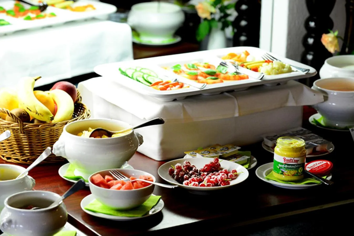 Buffet breakfast in Hotel Goldener Adler