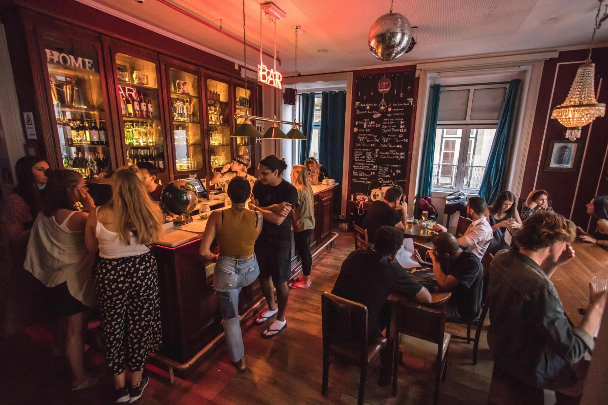 People in Home Lisbon Hostel