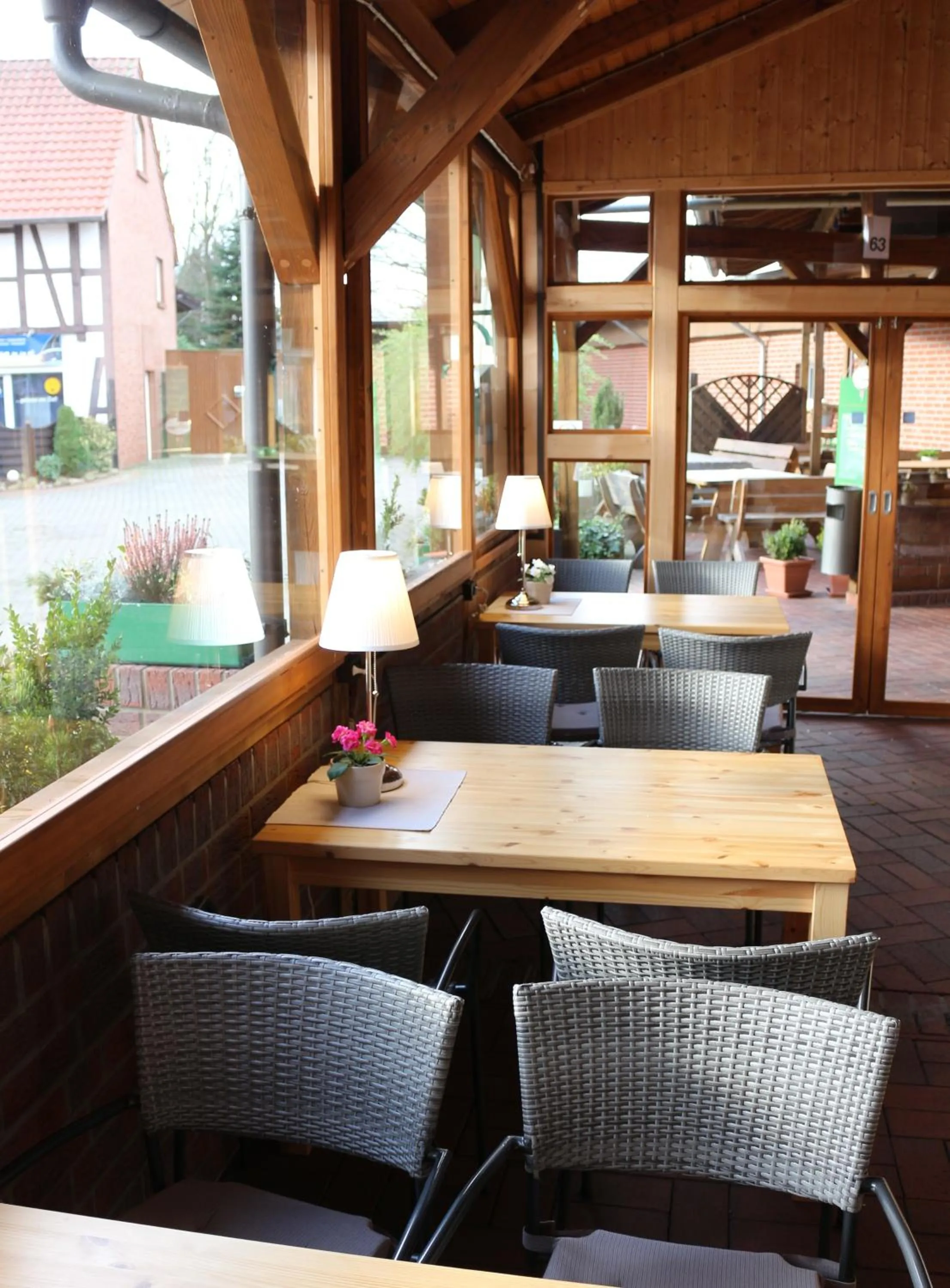 Balcony/Terrace in Landgasthof Schönecke