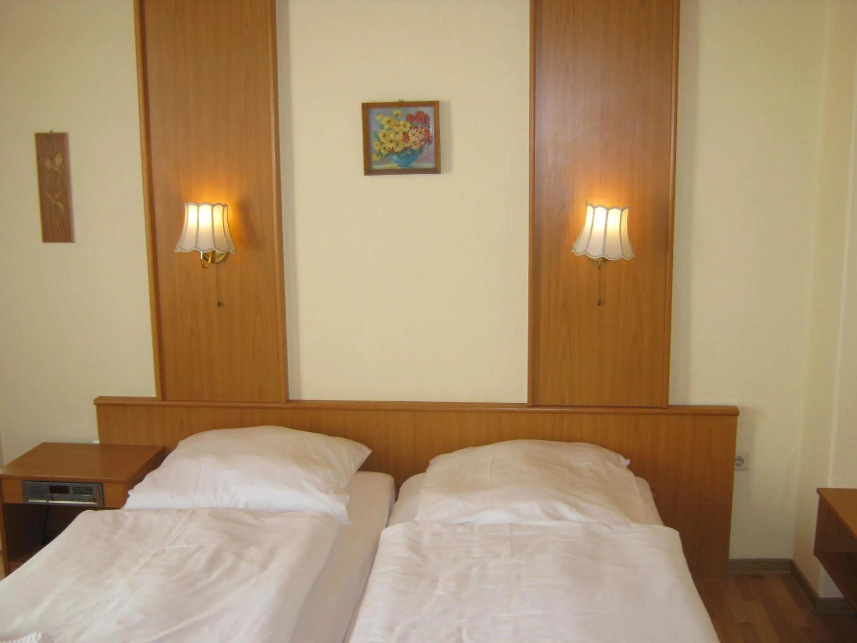 Decorative detail, Bed in Landgasthof Schönecke