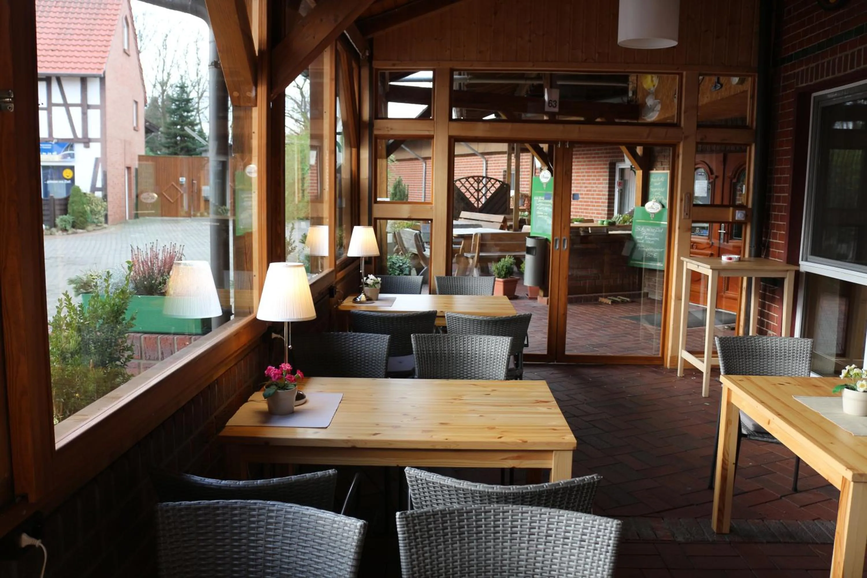 Balcony/Terrace in Landgasthof Schönecke