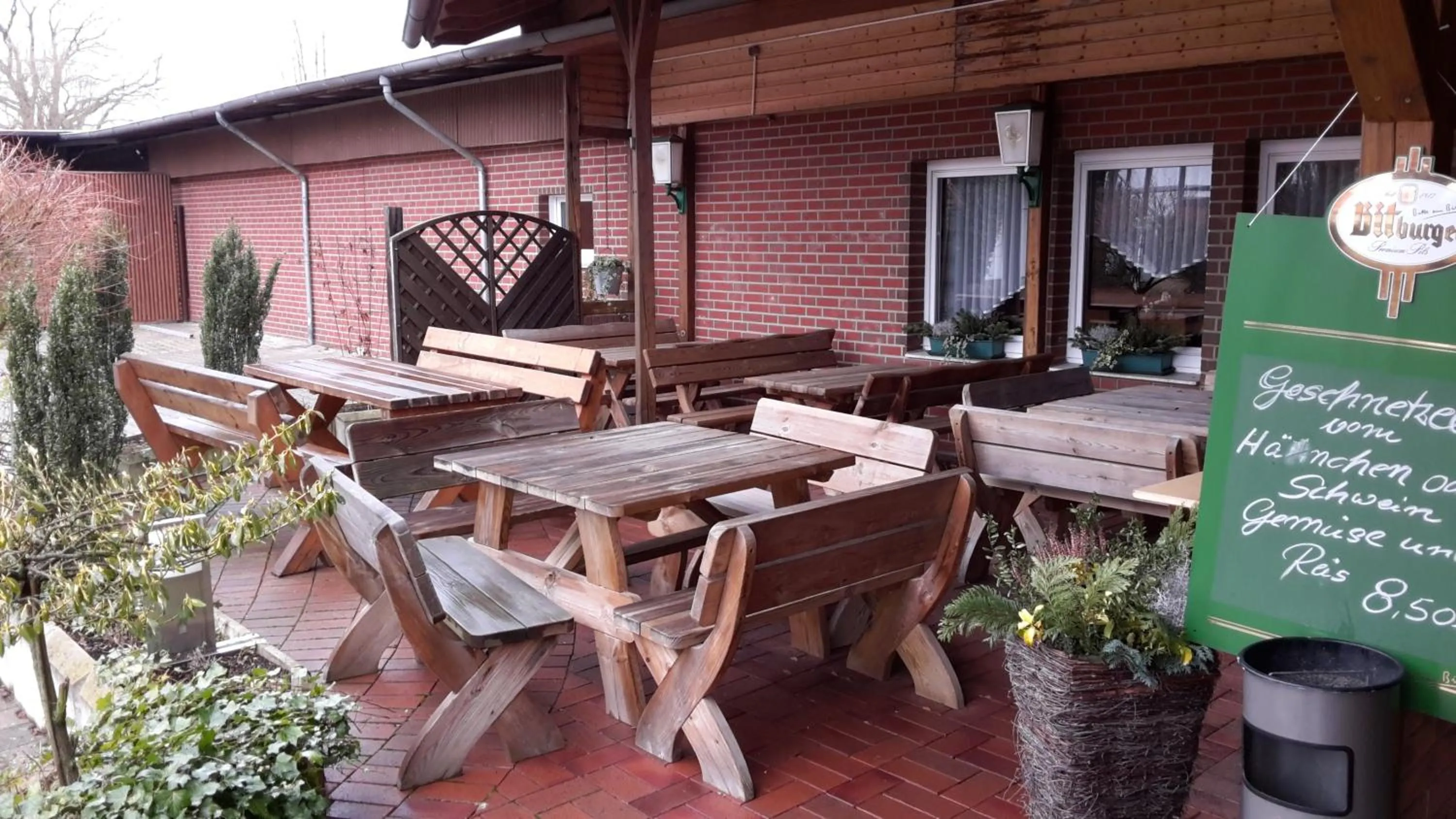 Patio in Landgasthof Schönecke