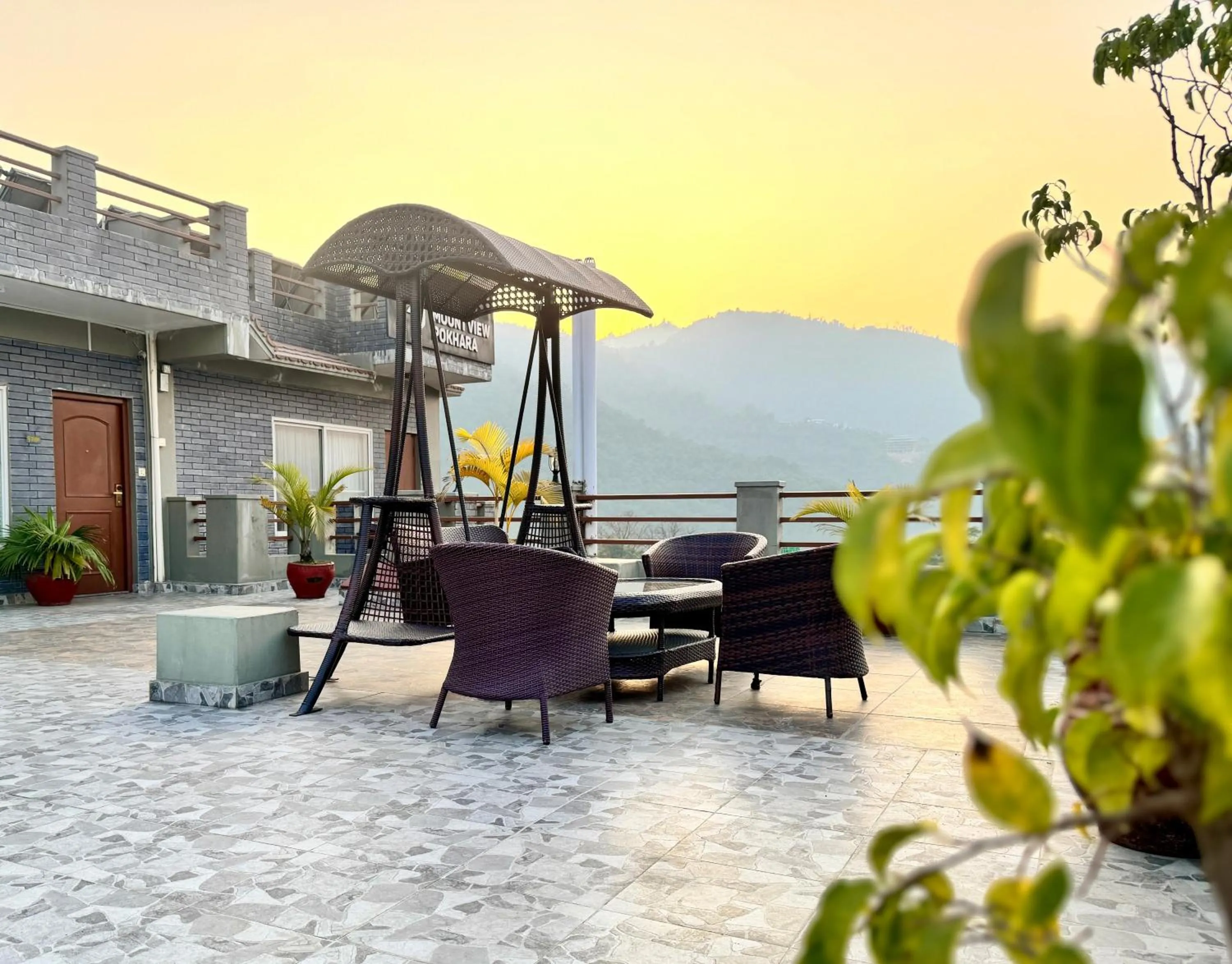 Balcony/Terrace in Mount View Pokhara