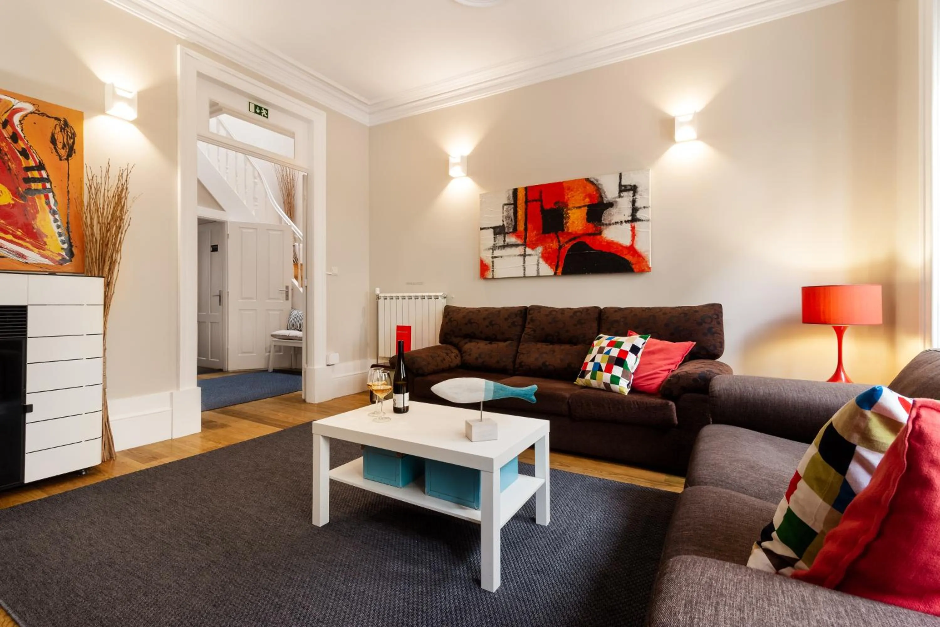 Communal lounge/ TV room in Fishtail Sea House