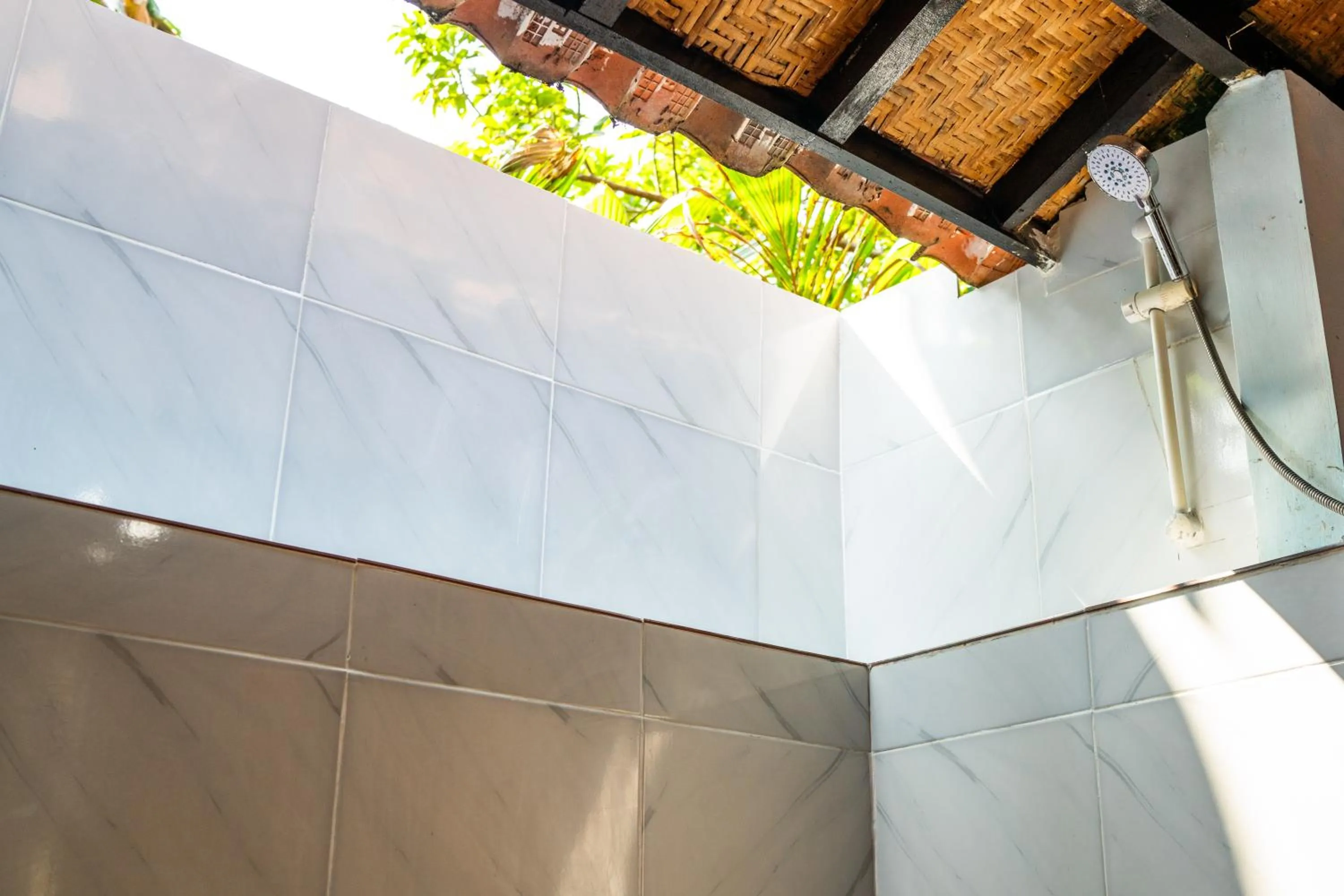 Shower in Sumatra Surf Resort