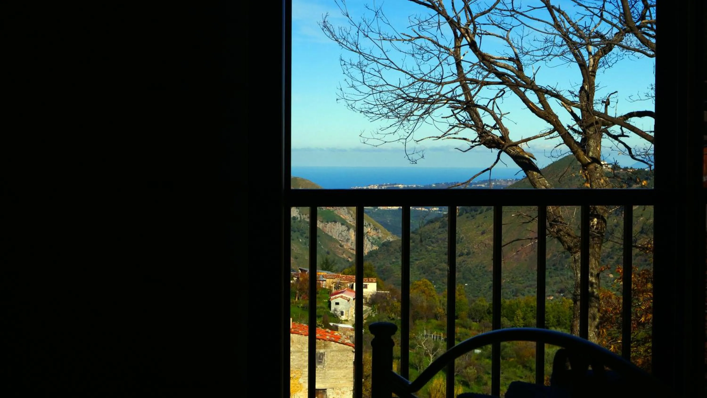 Inner courtyard view in Antico Borgo San Francesco