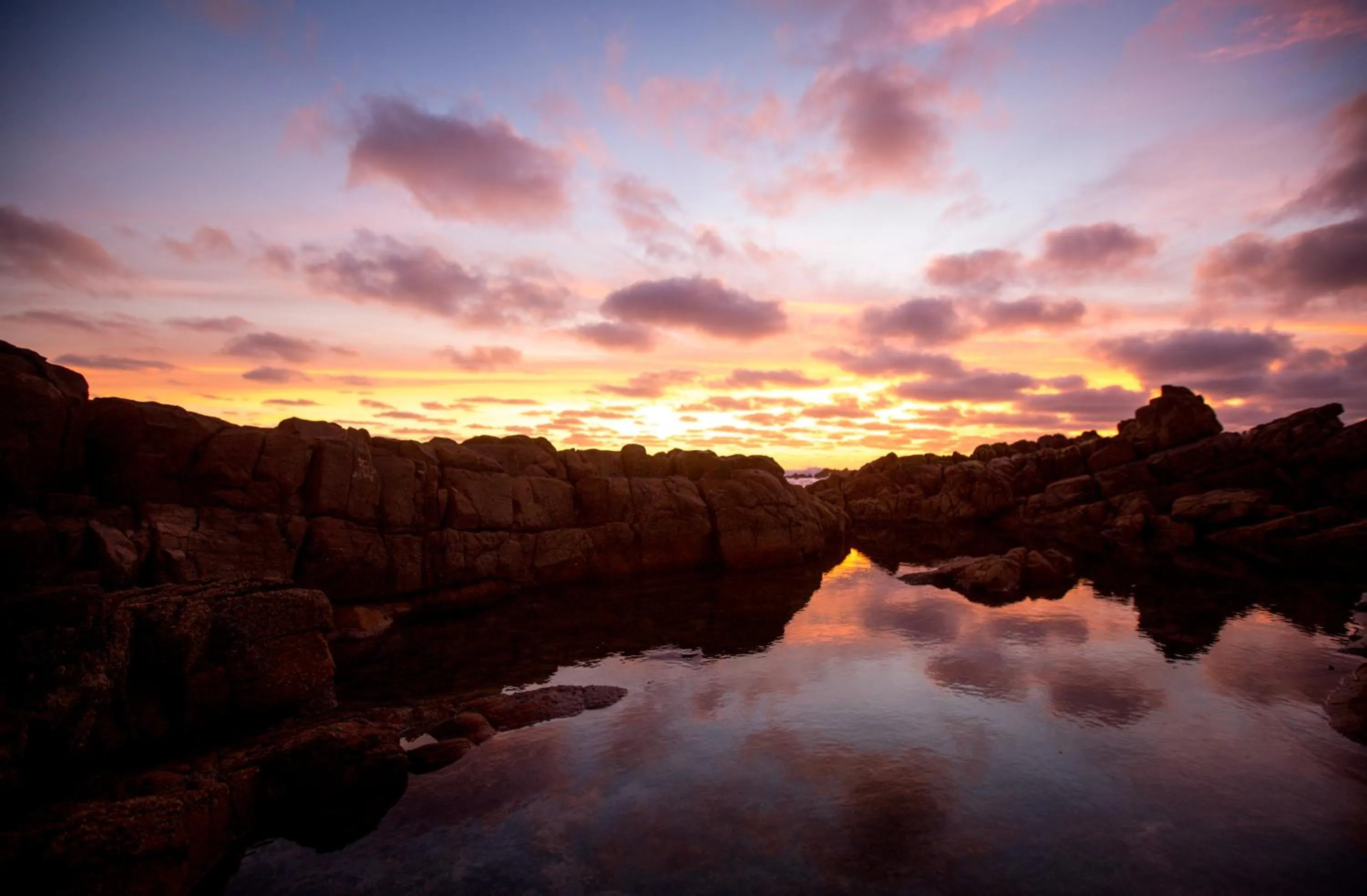 Sunrise in Gourikwa Coastal Nature Reserve