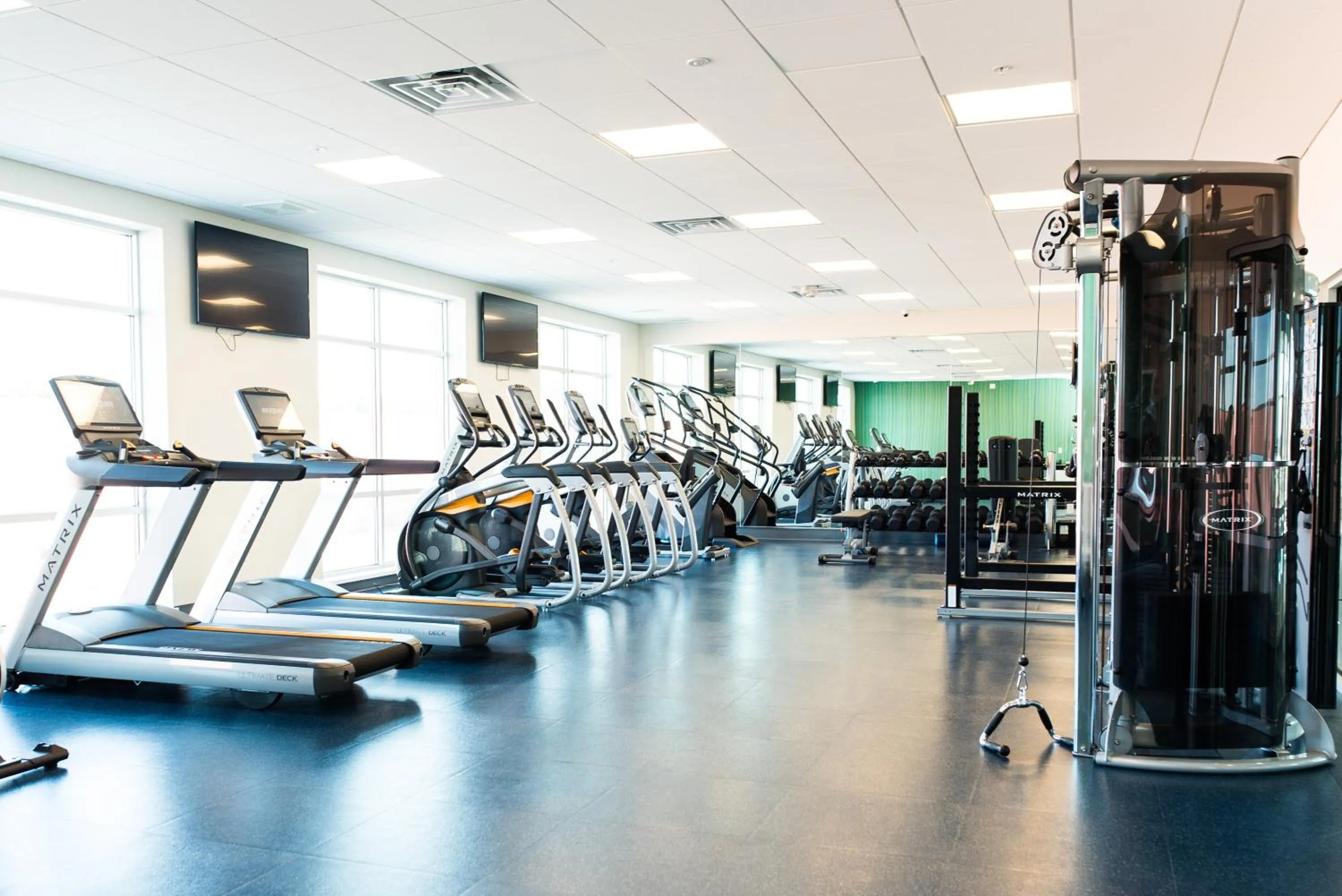 Fitness centre/facilities in Holiday Inn Express & Suites Madison by IHG