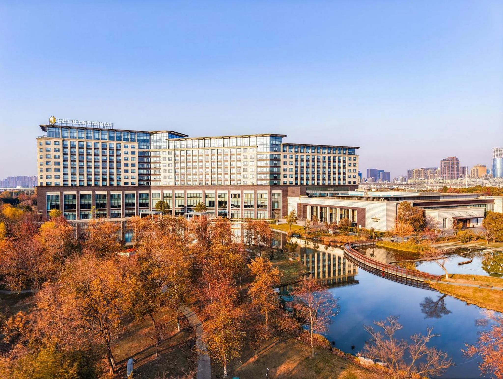 Property building in InterContinental Nantong by IHG-Best view of yangtze