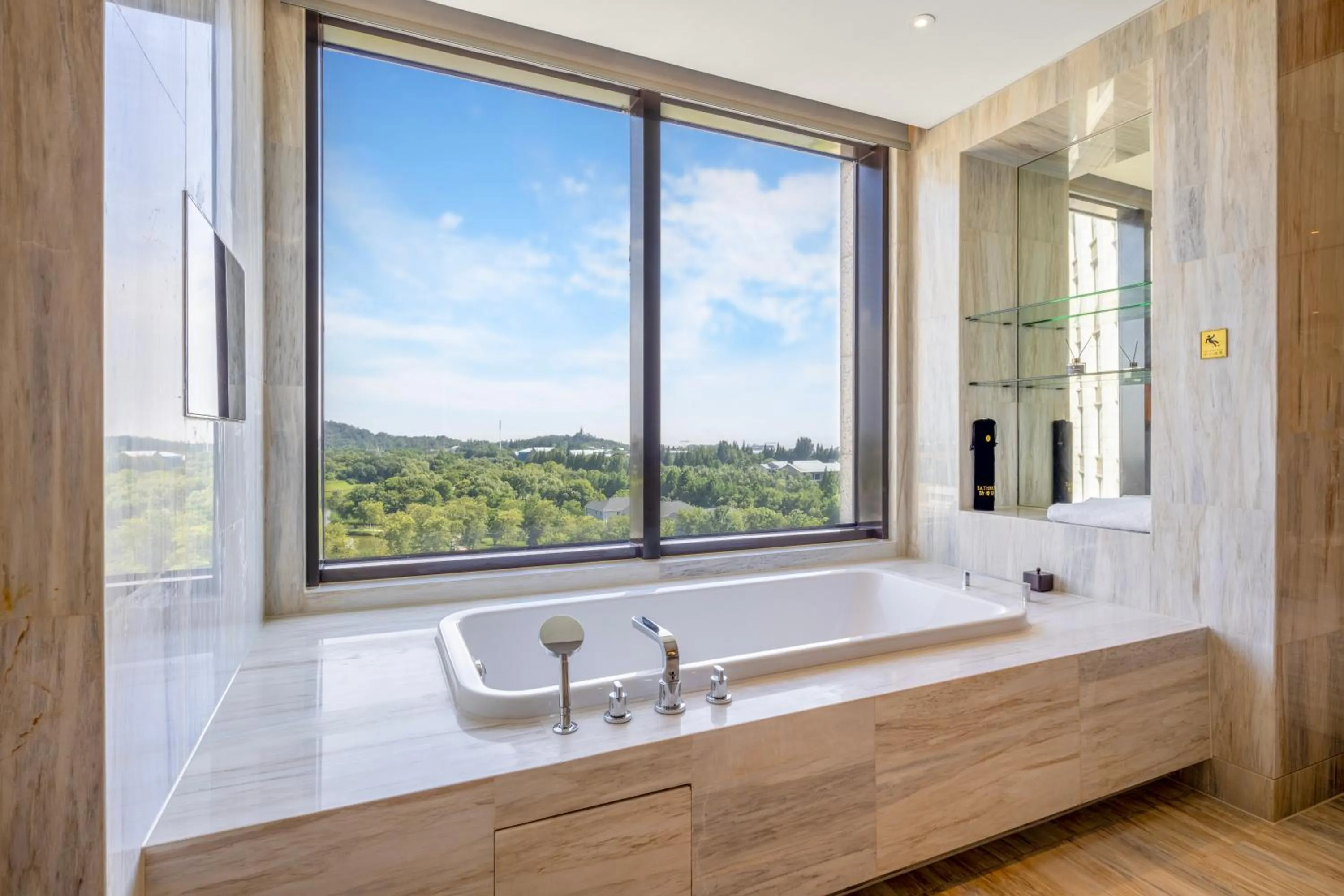 Bath in InterContinental Nantong by IHG-Best view of yangtze