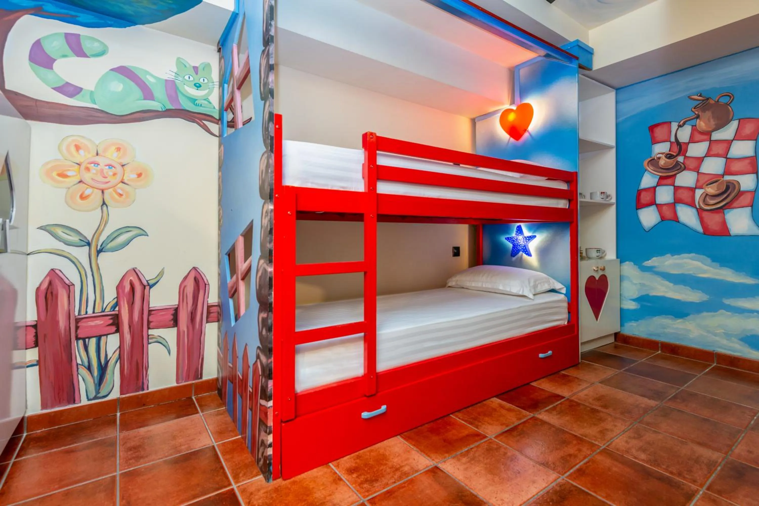 Bed in Ski Plaza Hotel & Wellness