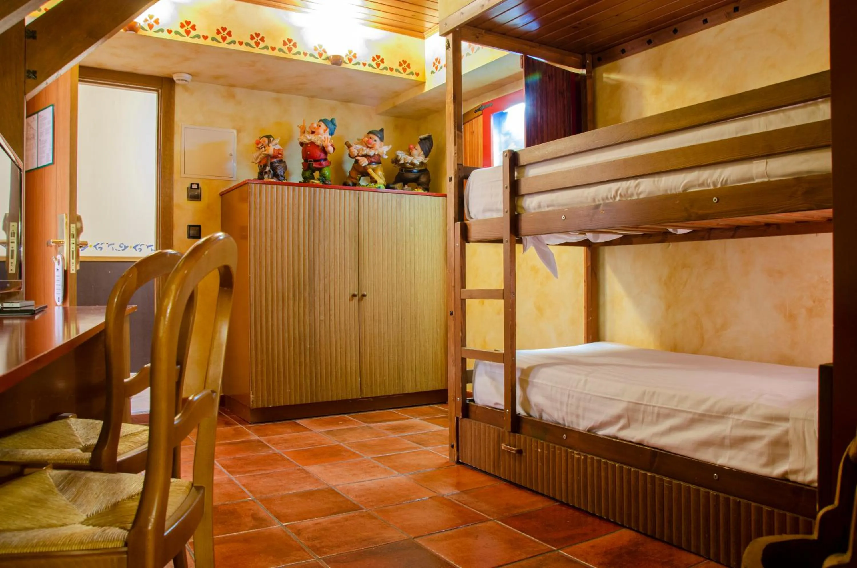 Bed in Ski Plaza Hotel & Wellness