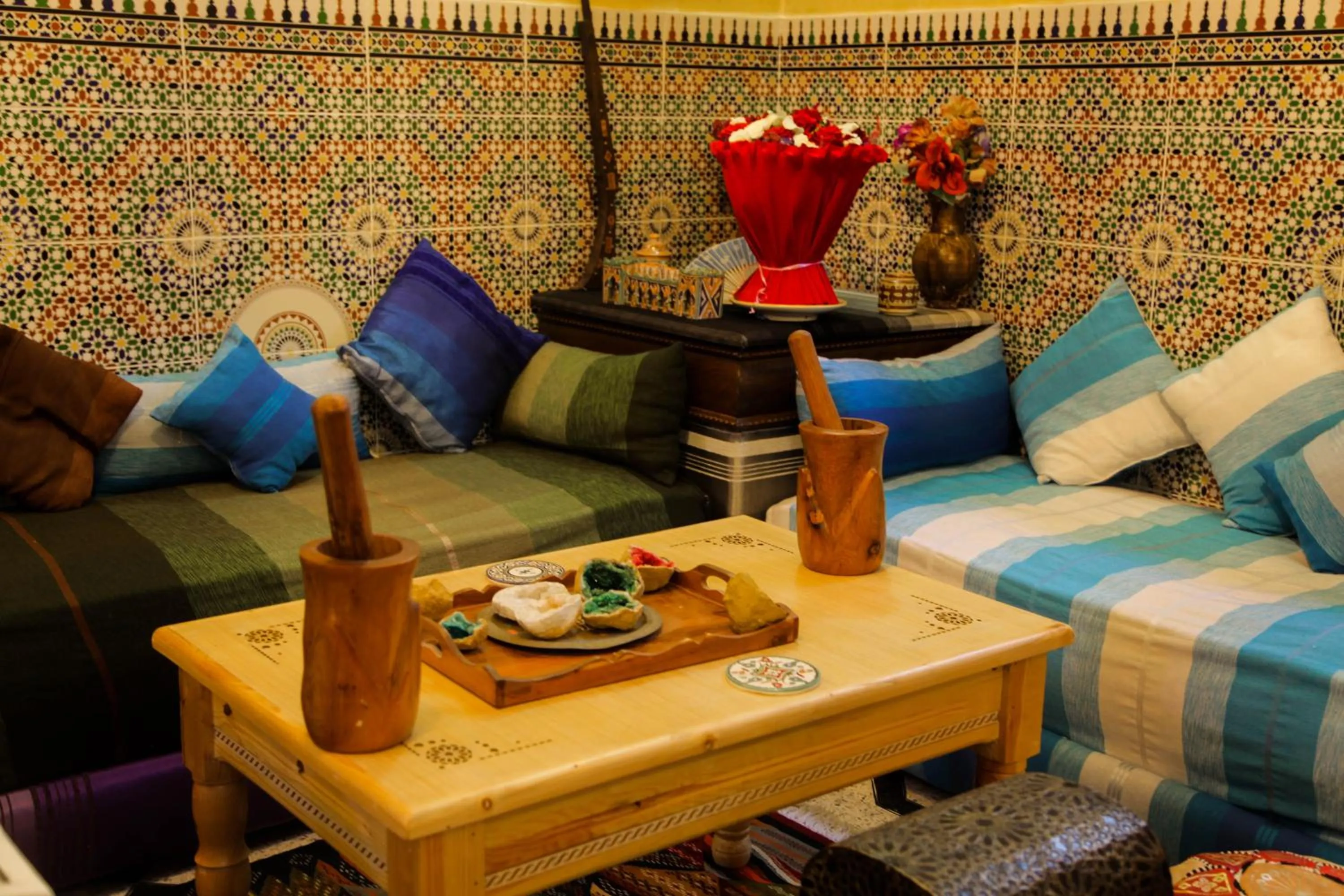 Patio in Dar Berrada - Ziat