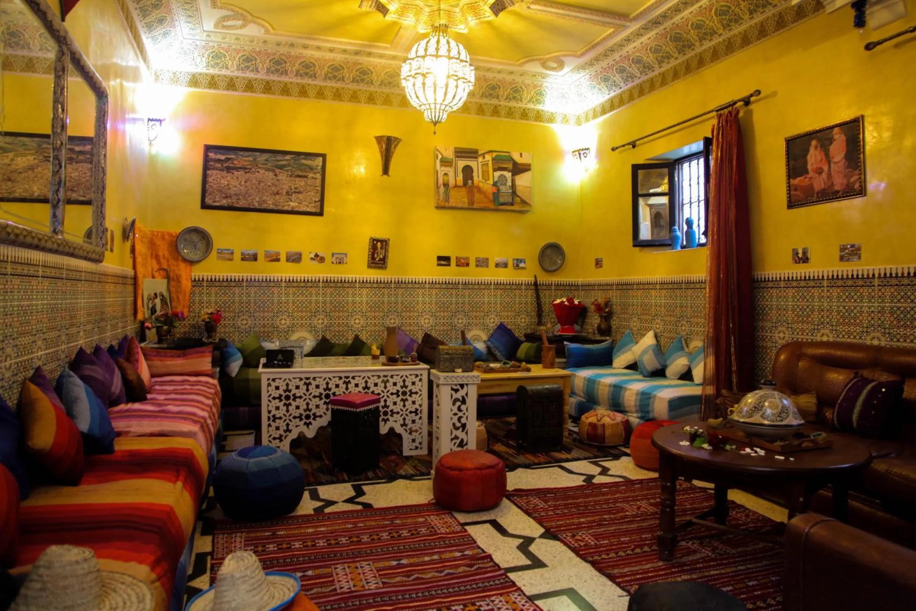 Living room in Dar Berrada - Ziat