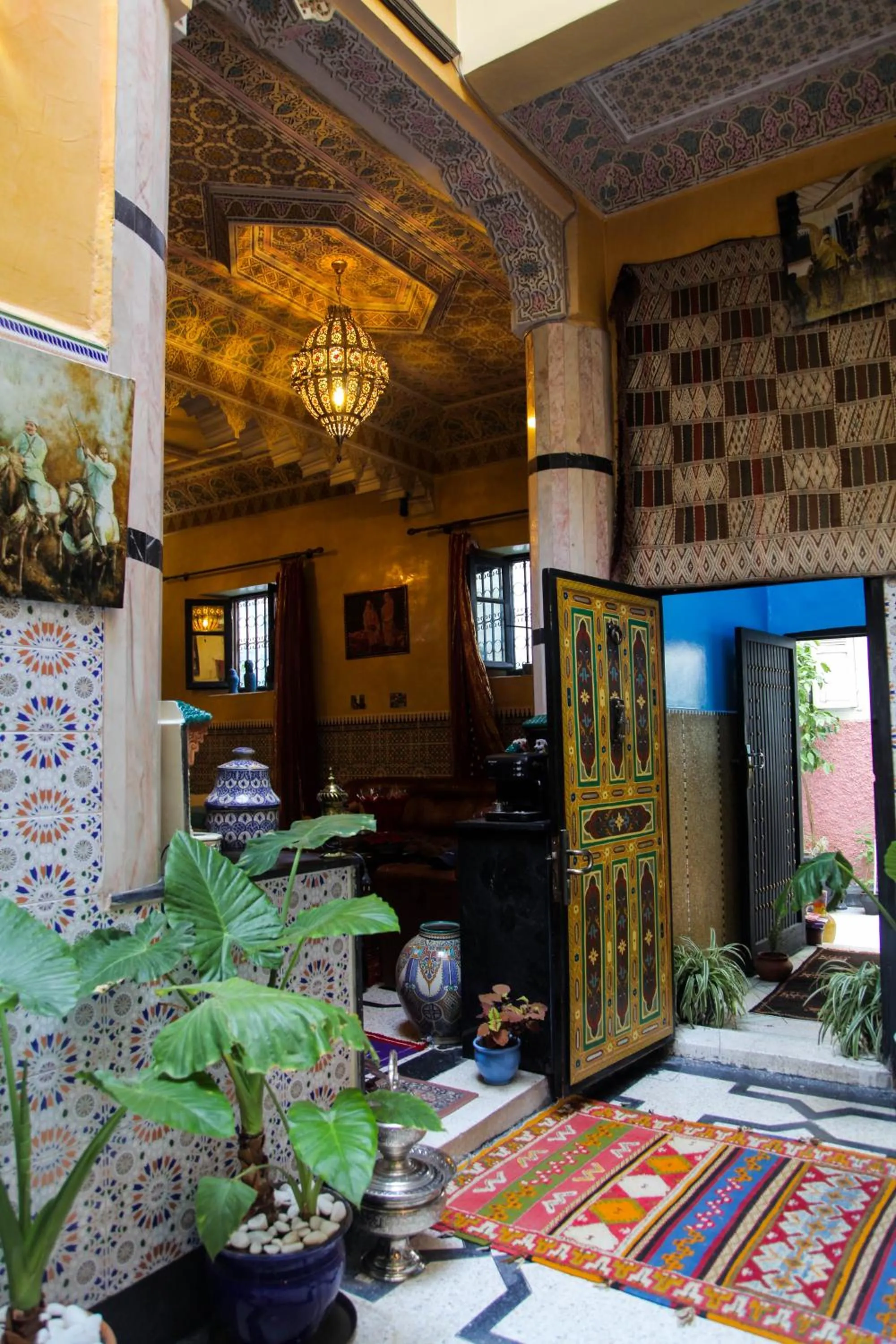 Facade/entrance in Dar Berrada - Ziat