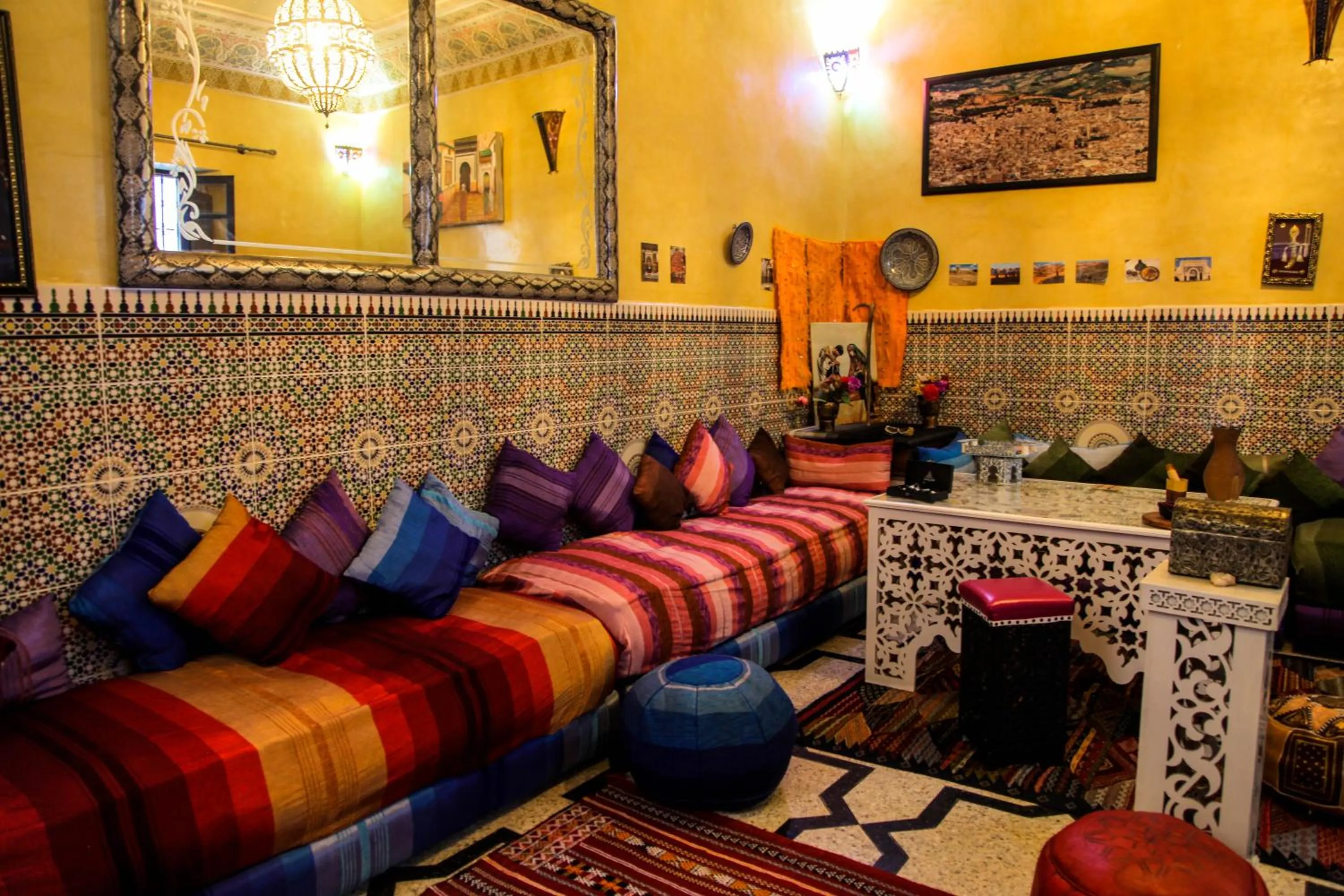 Patio in Dar Berrada - Ziat