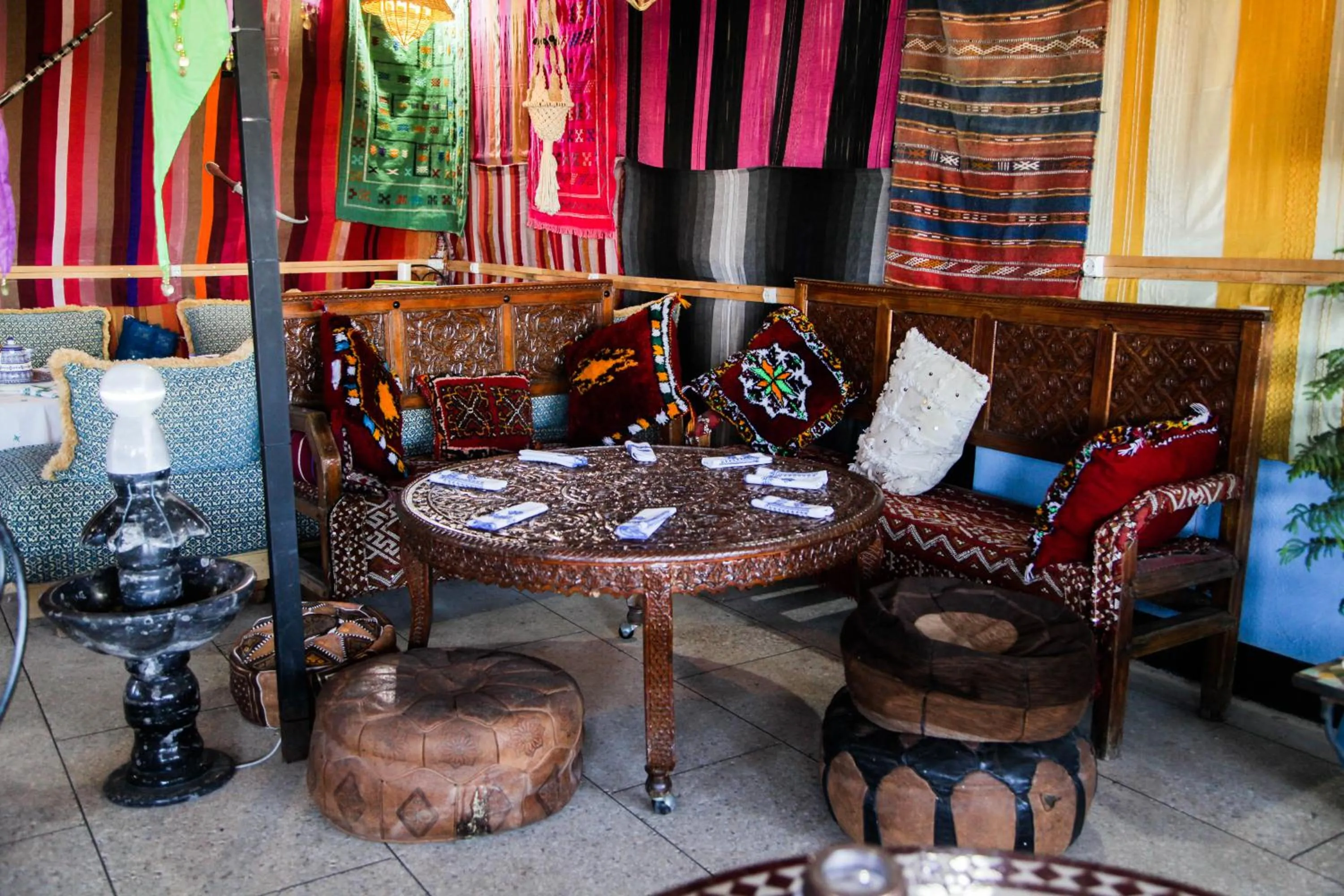 Balcony/Terrace, Seating Area in Dar Berrada - Ziat