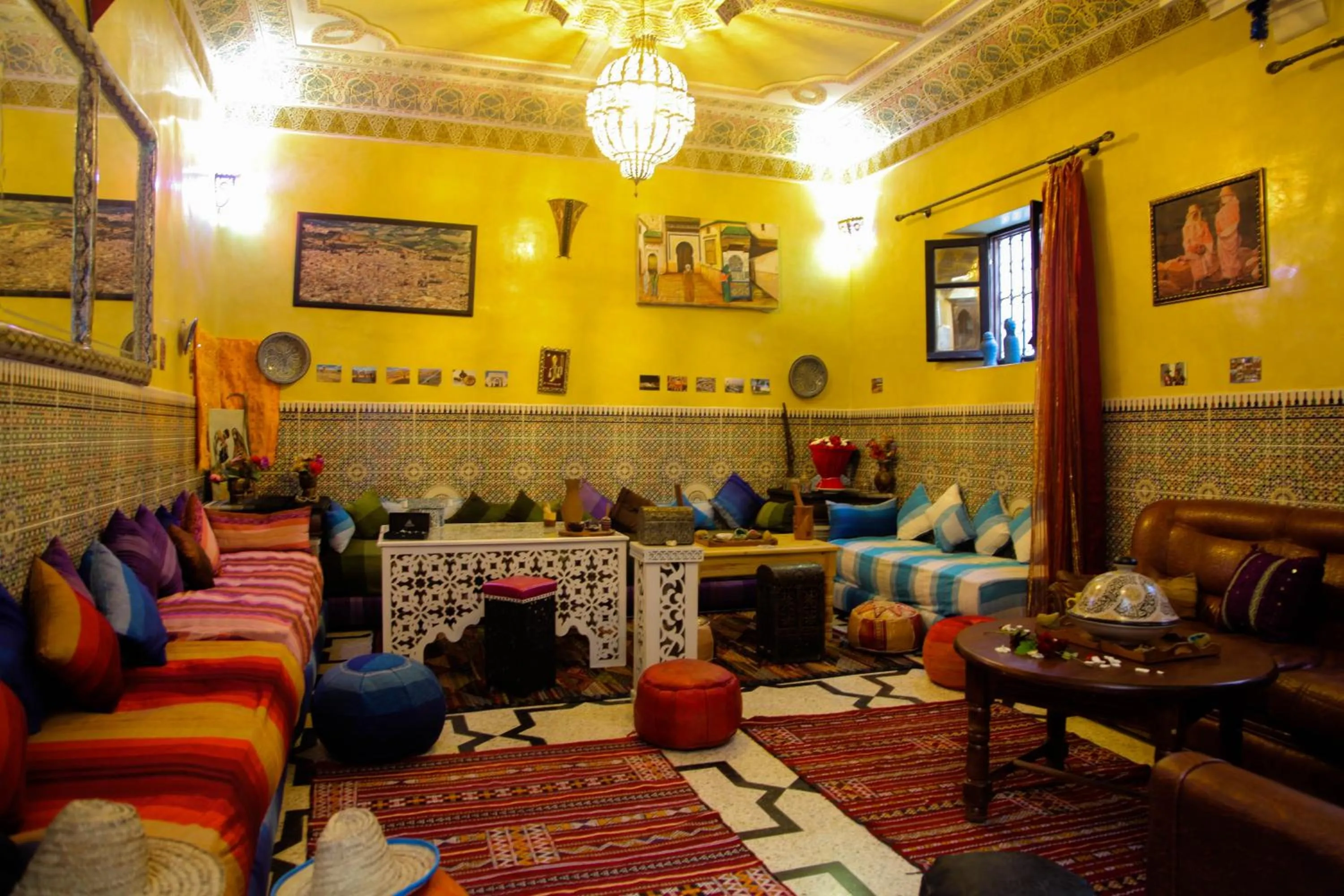 Living room in Dar Berrada - Ziat