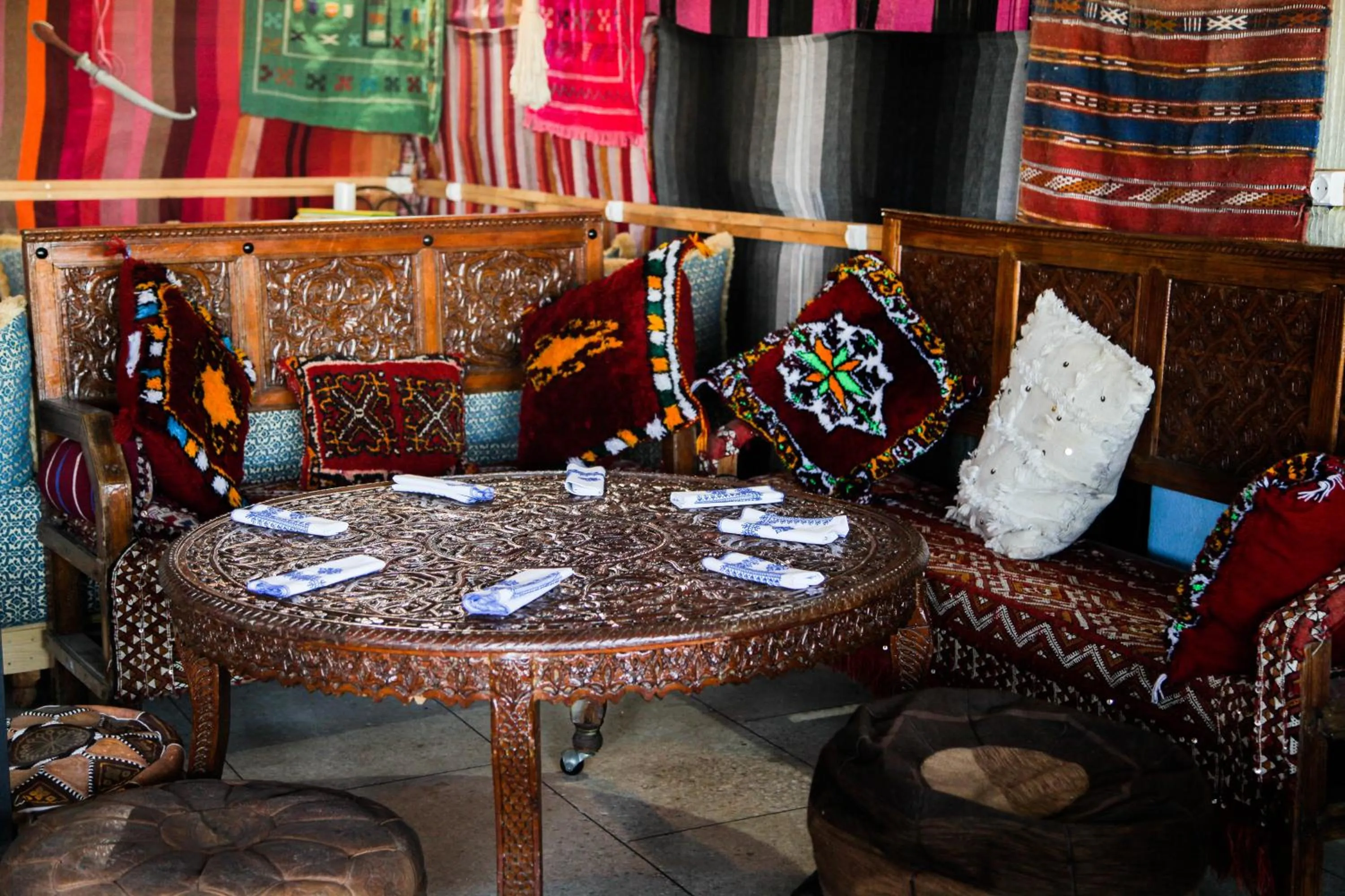 Patio in Dar Berrada - Ziat