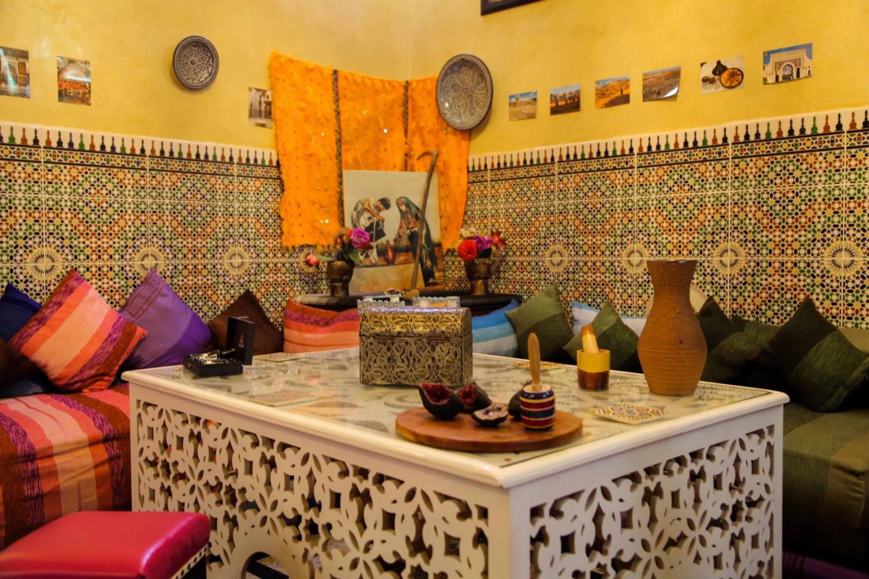 Lobby or reception in Dar Berrada - Ziat