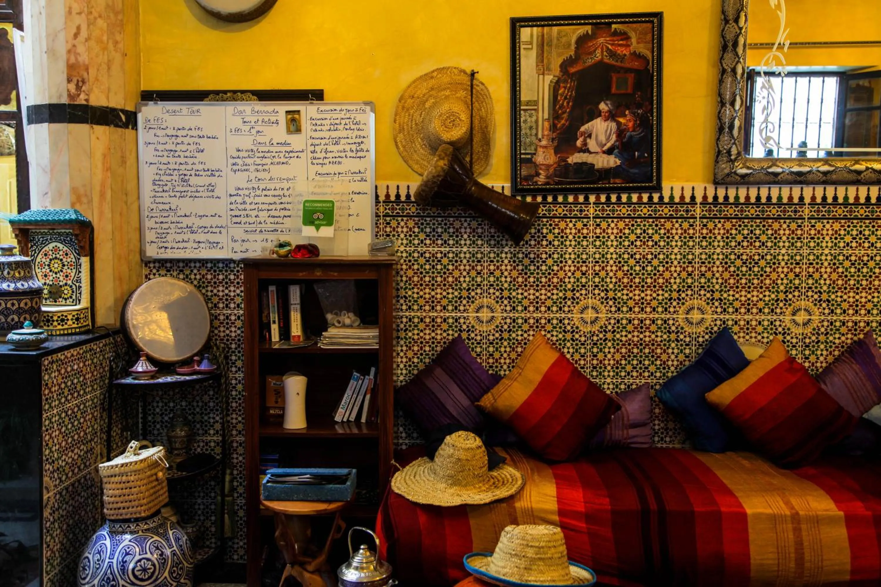 Living room in Dar Berrada - Ziat