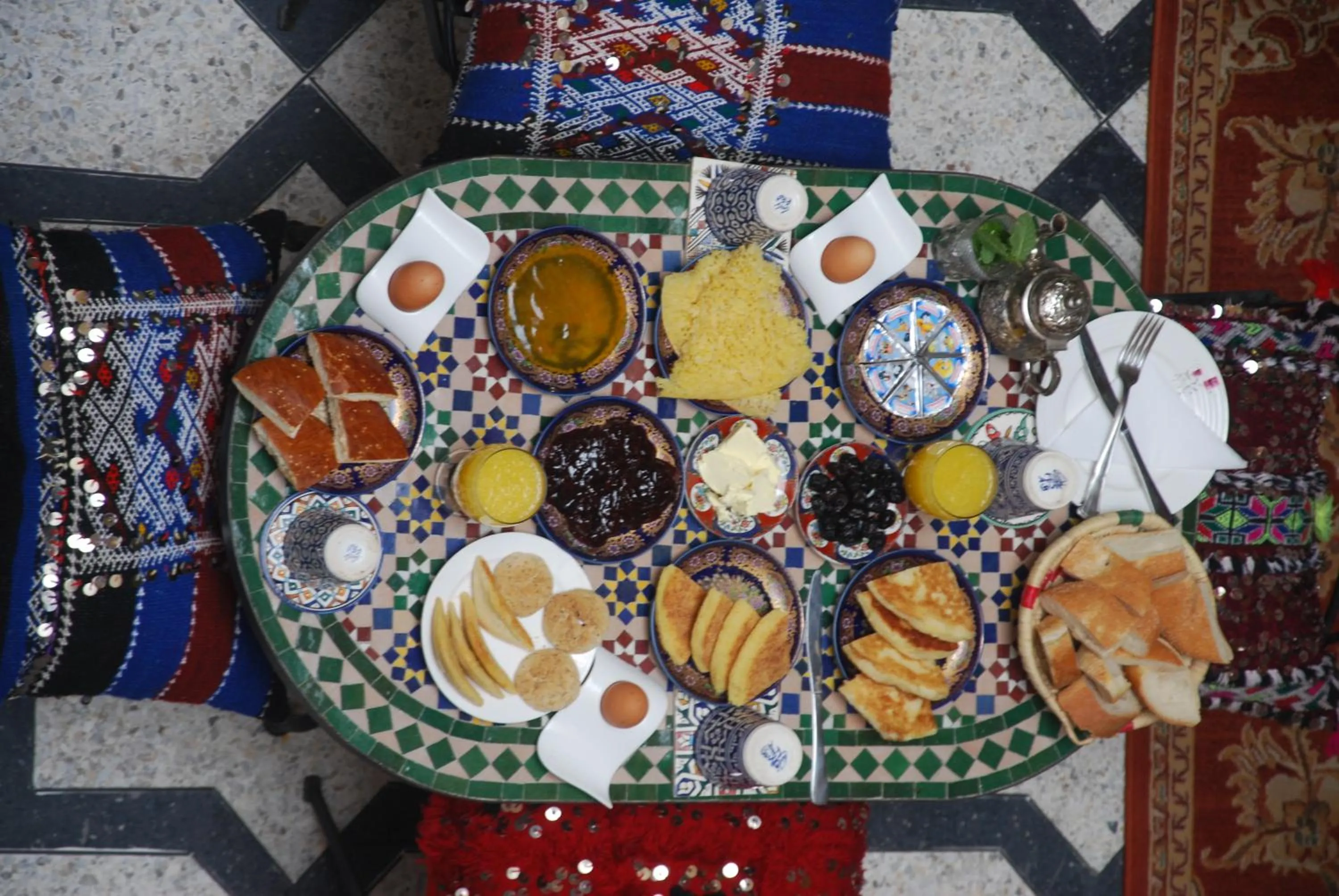 Breakfast in Dar Berrada - Ziat