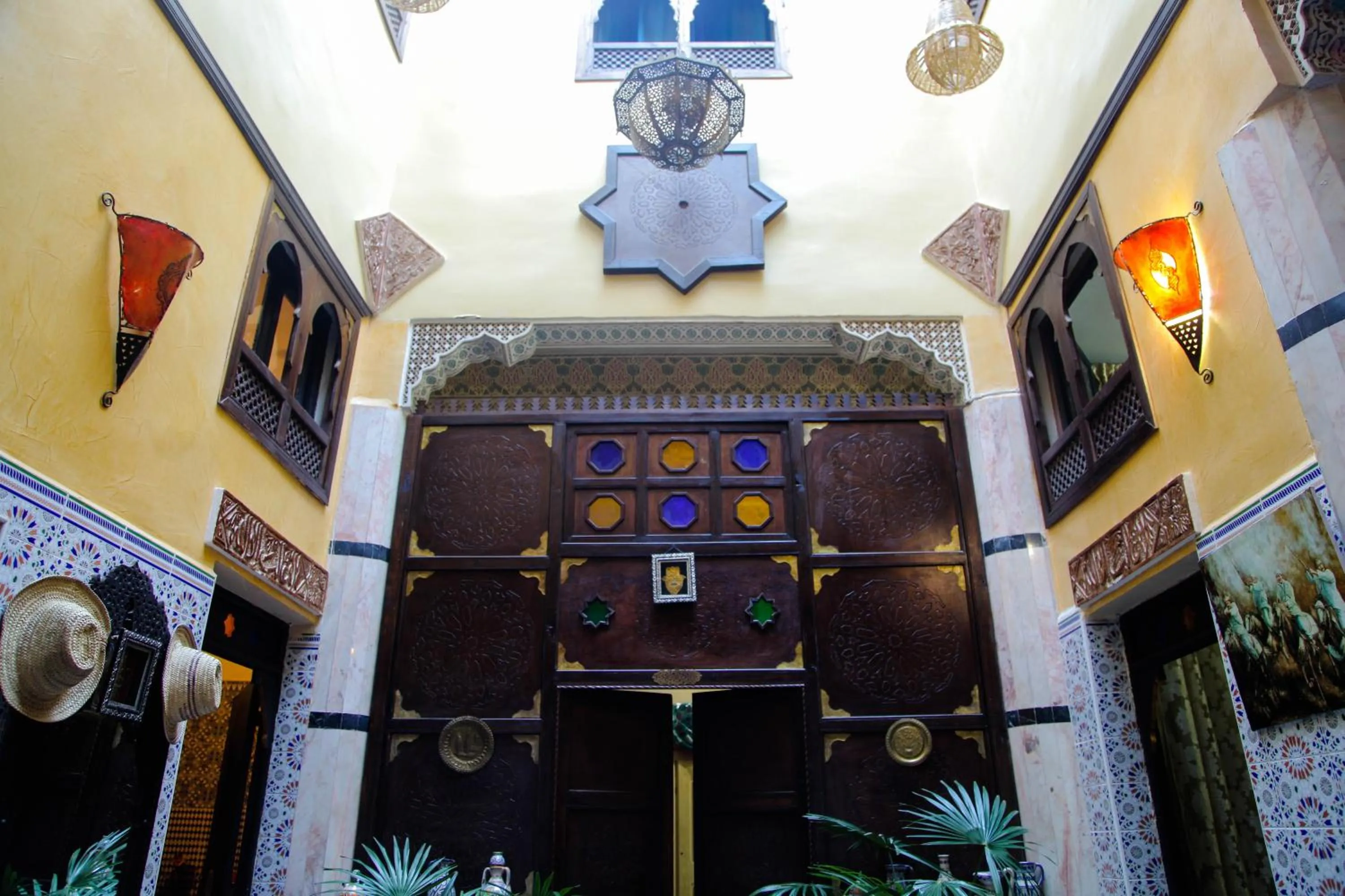 Facade/entrance in Dar Berrada - Ziat