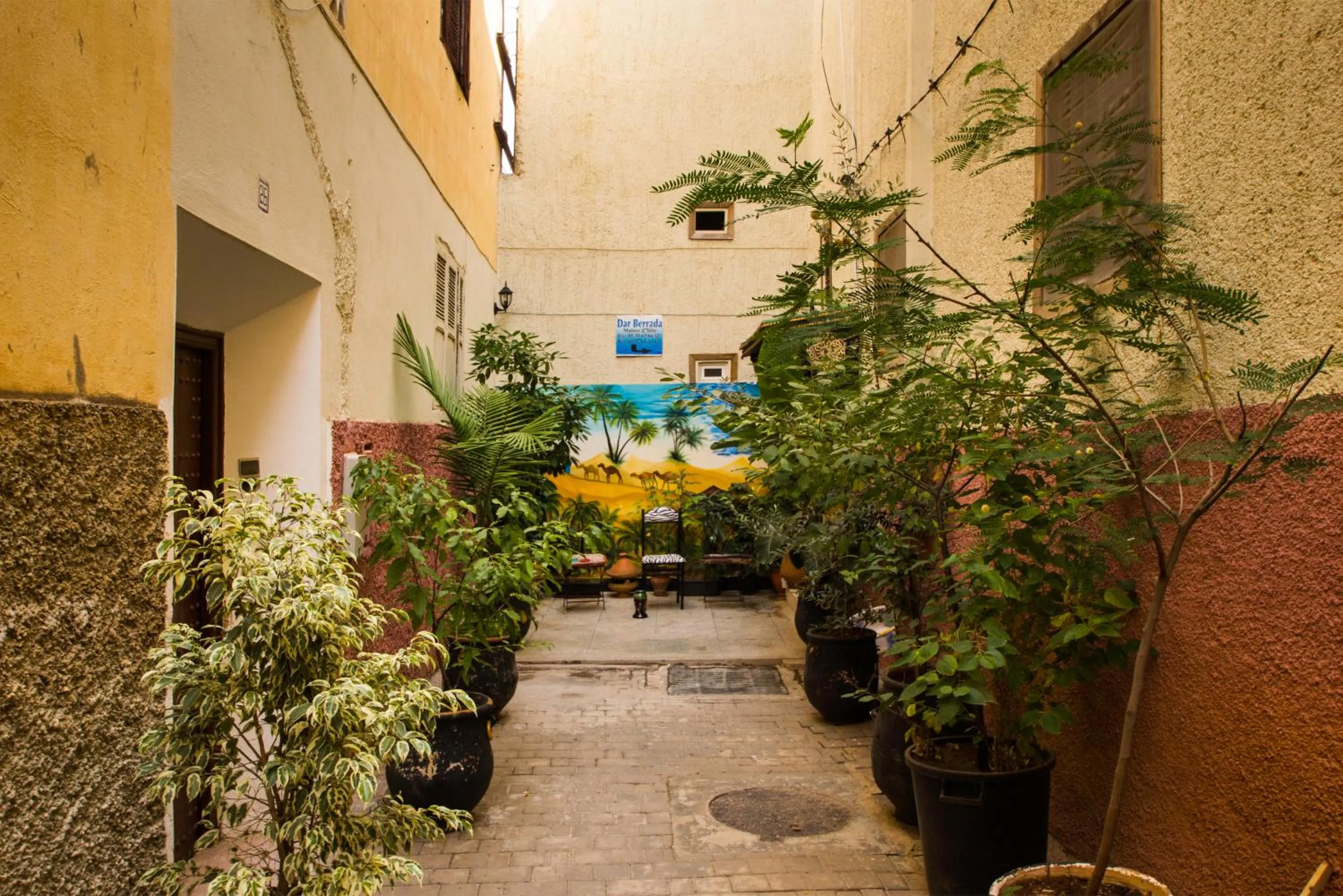 Facade/entrance in Dar Berrada - Ziat