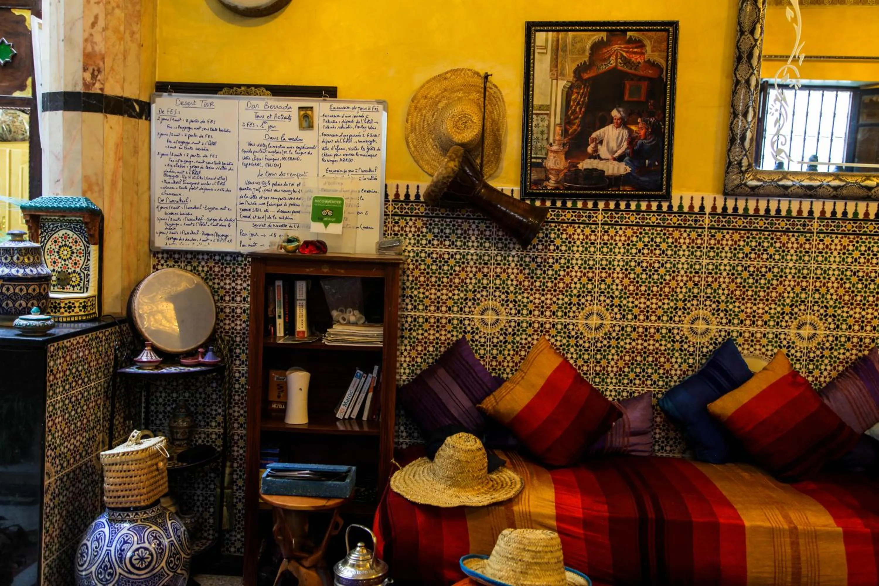 Living room in Dar Berrada - Ziat