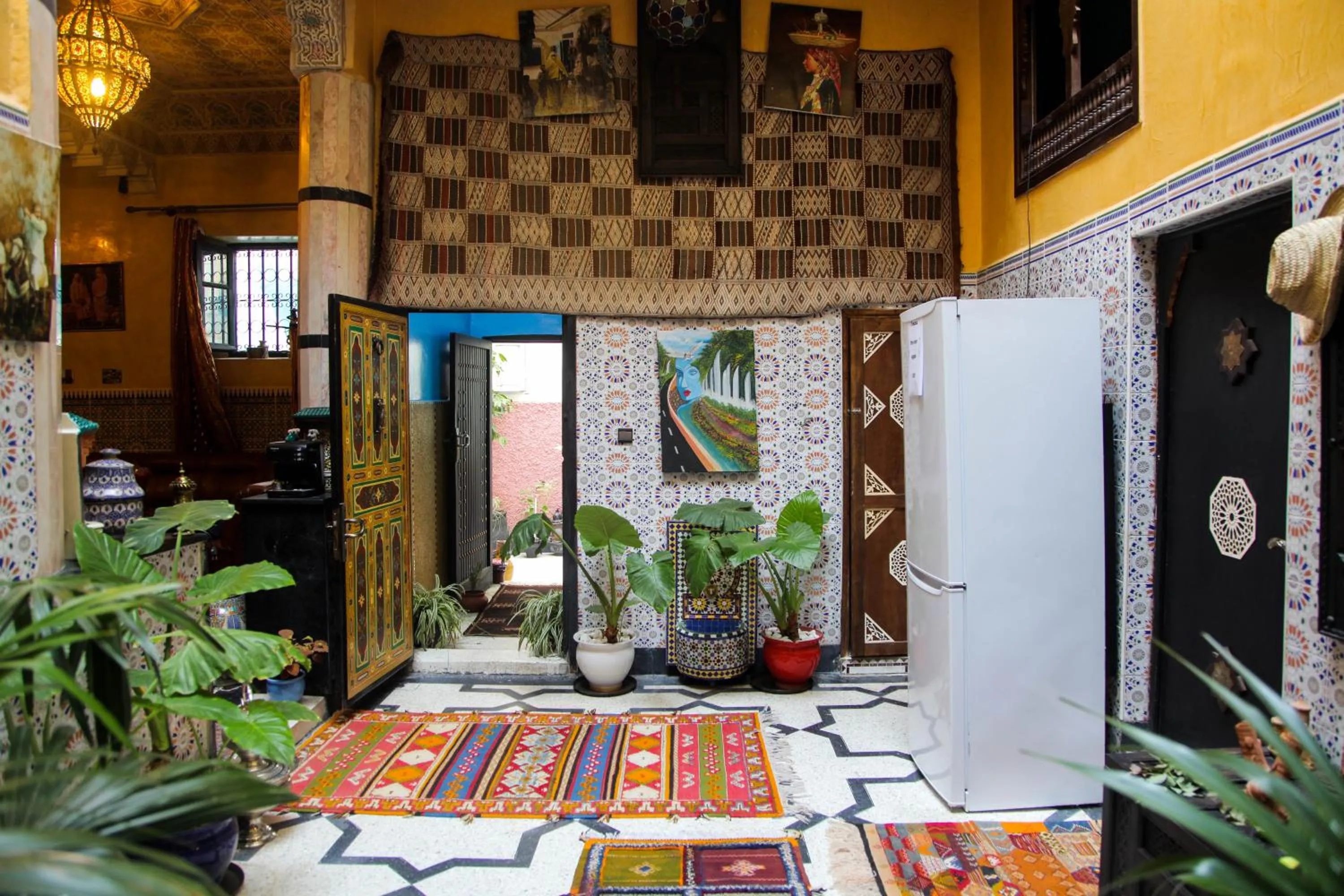 Facade/entrance in Dar Berrada - Ziat