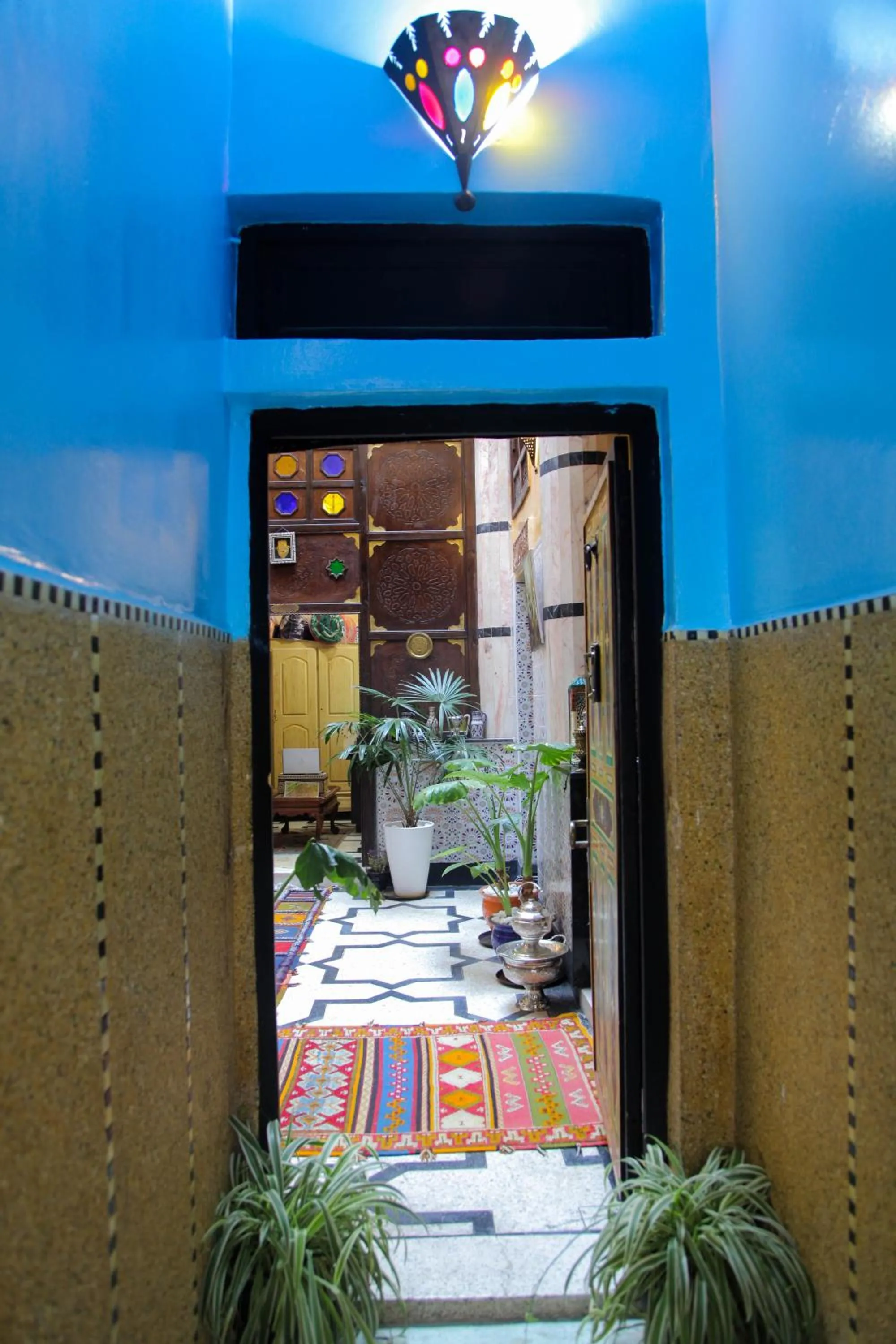 Facade/entrance in Dar Berrada - Ziat