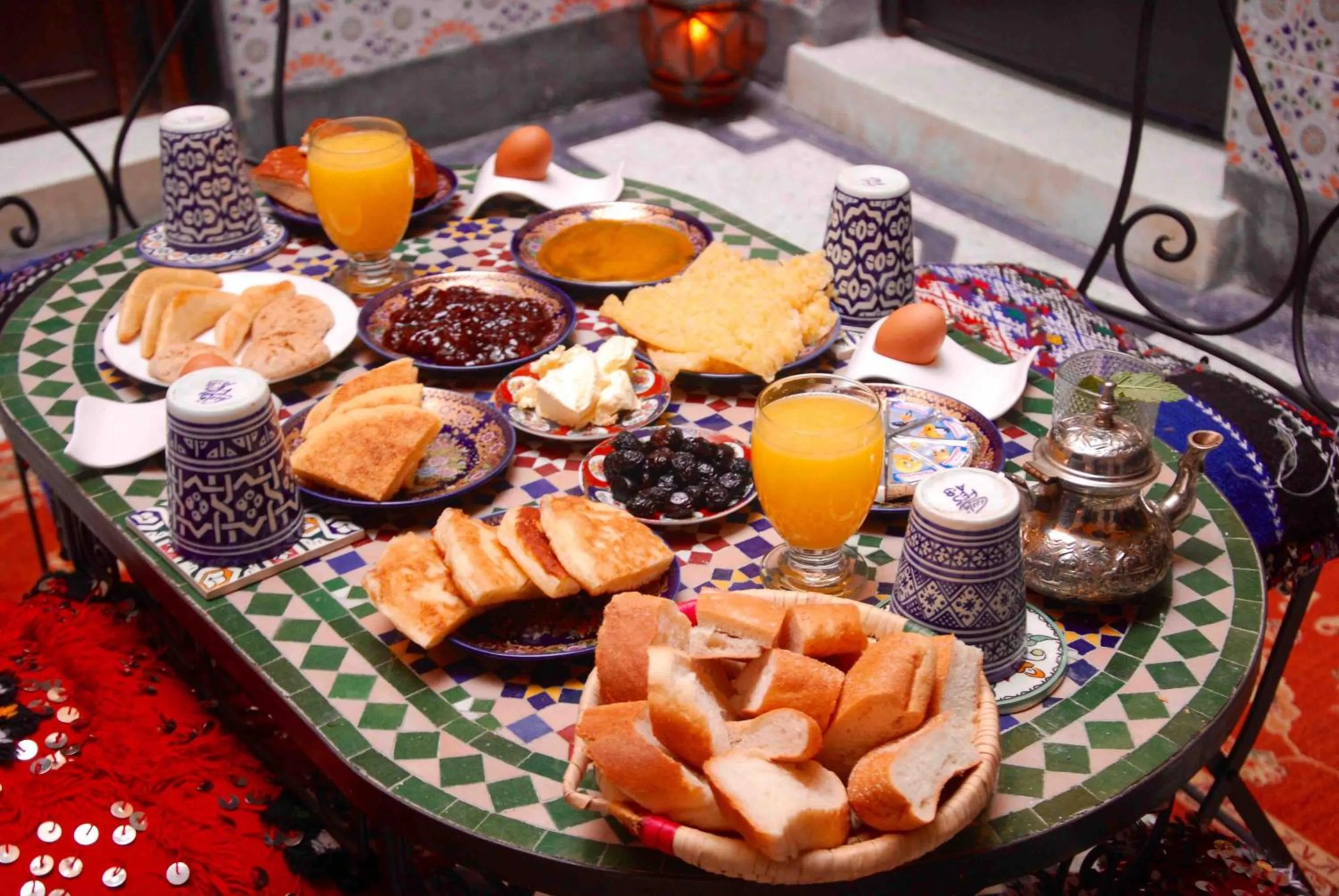 Breakfast in Dar Berrada - Ziat