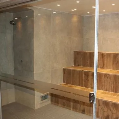 Sauna in Barra Palace Hotel Residencia