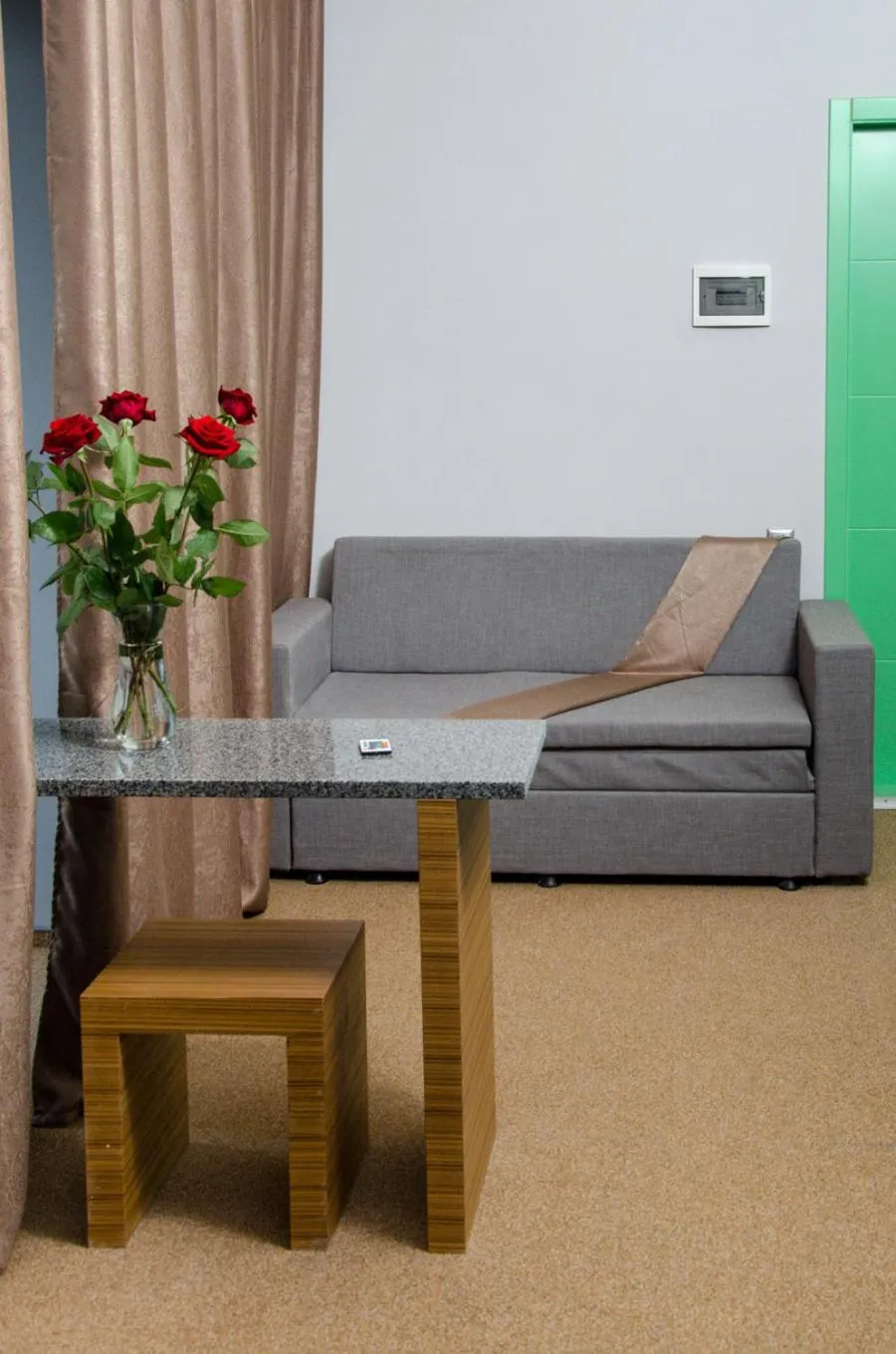 Seating area in Pushkinskaya Apartments